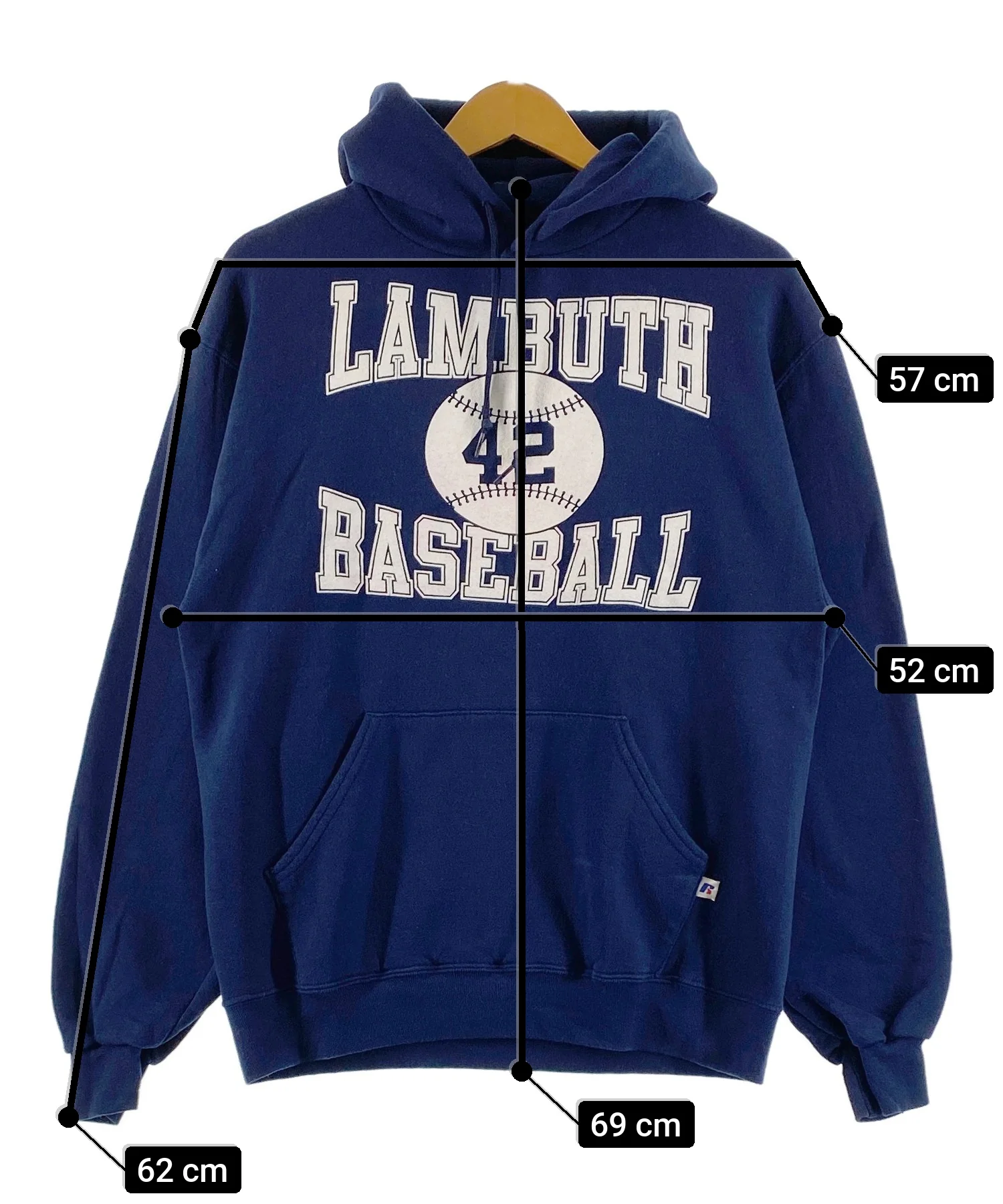 LAMBUTH BASEBALLチームロゴスウェット - Image 7