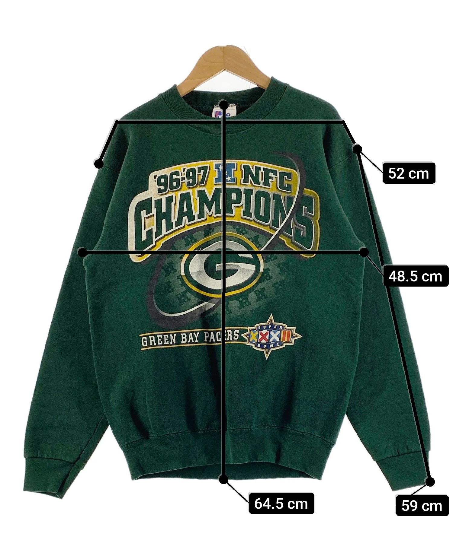 GREEN BAY PACKERSチームロゴスウェット - Image 5