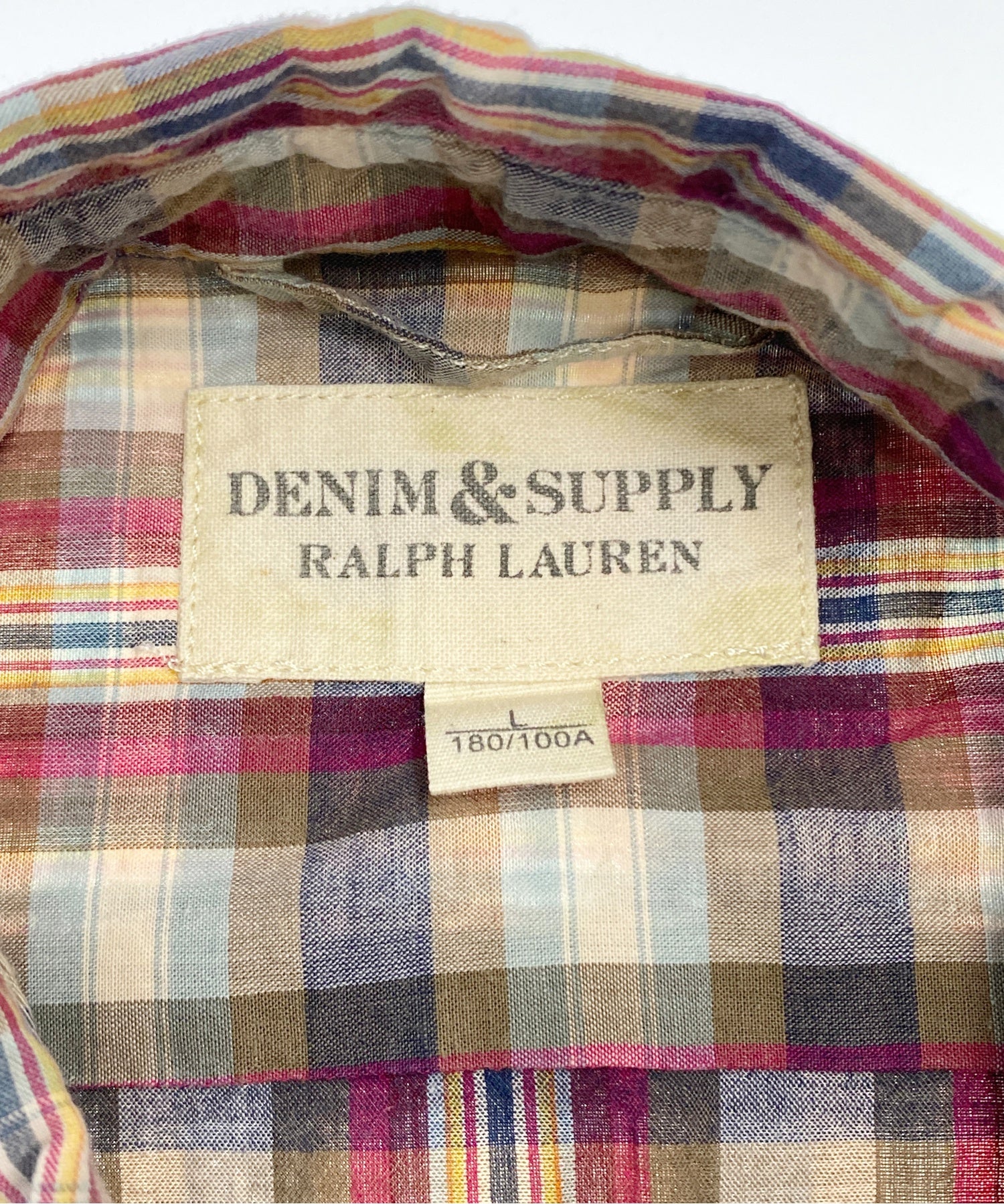 Ralph Laurenチェックブランドシャツ - Image 3