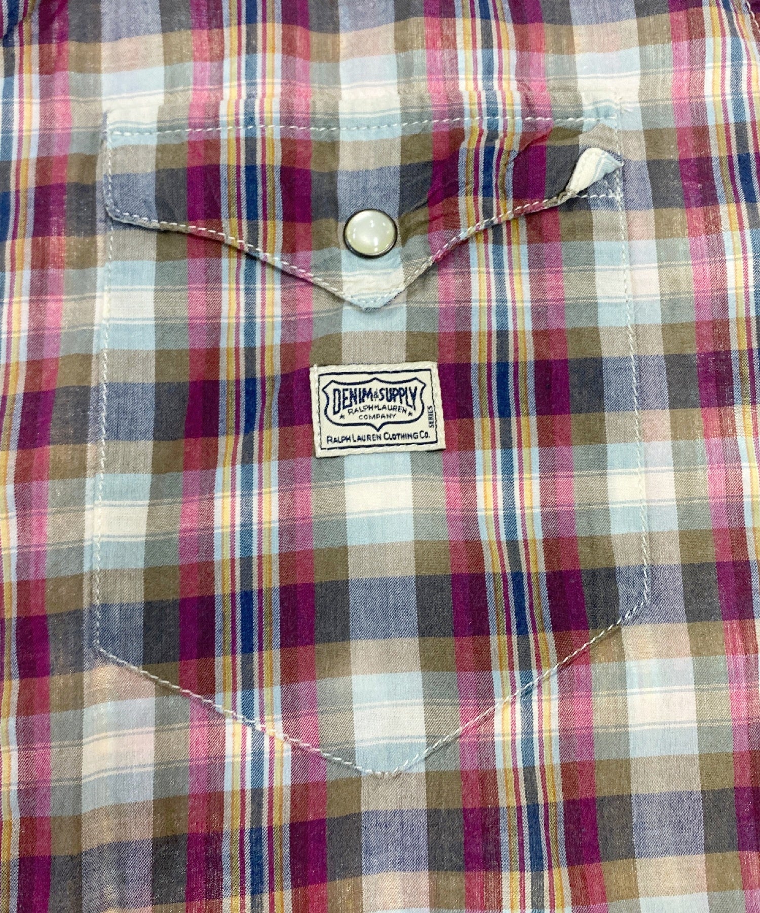 Ralph Laurenチェックブランドシャツ - Image 5