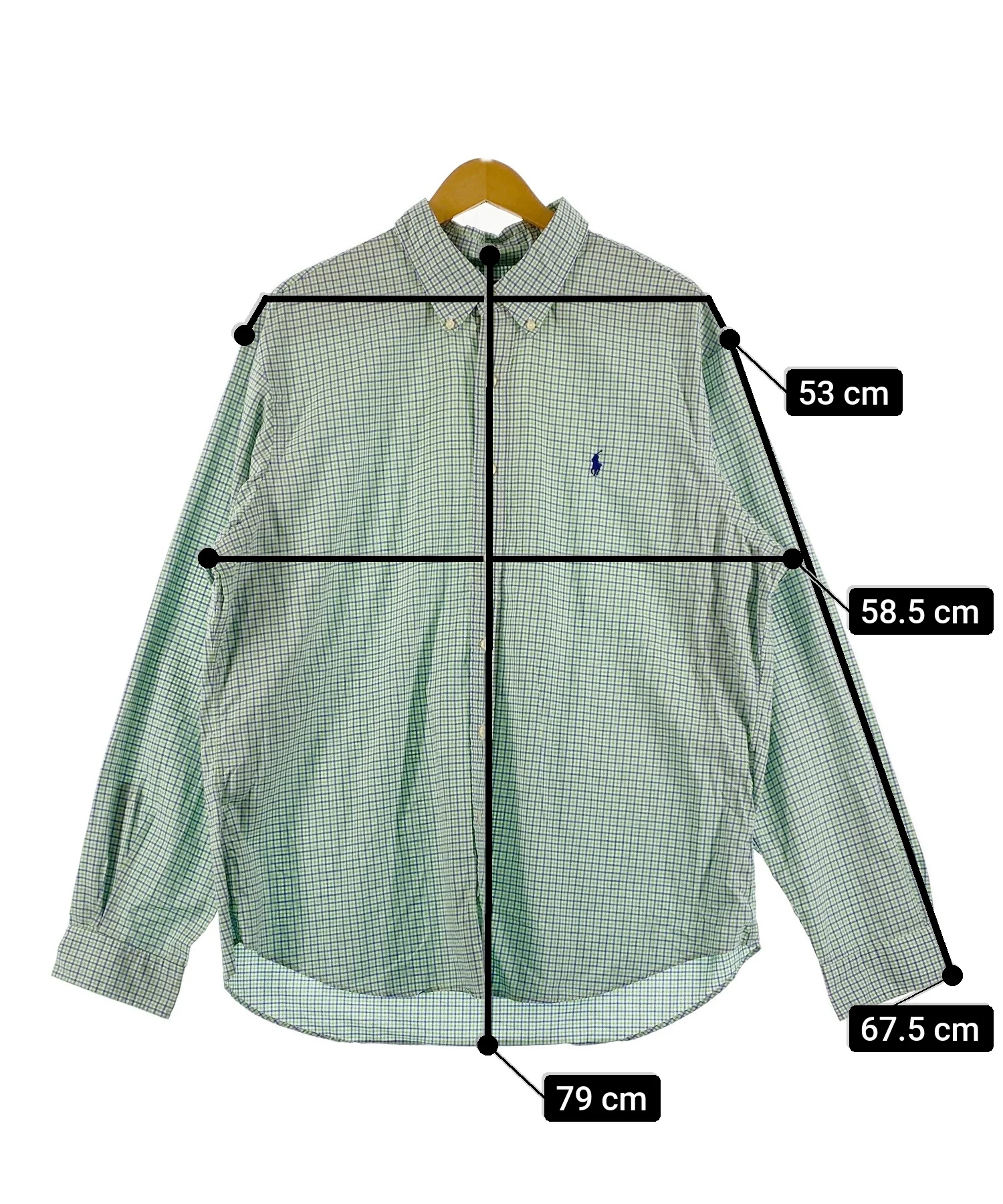 Ralph Laurenチェックブランドシャツ - Image 6