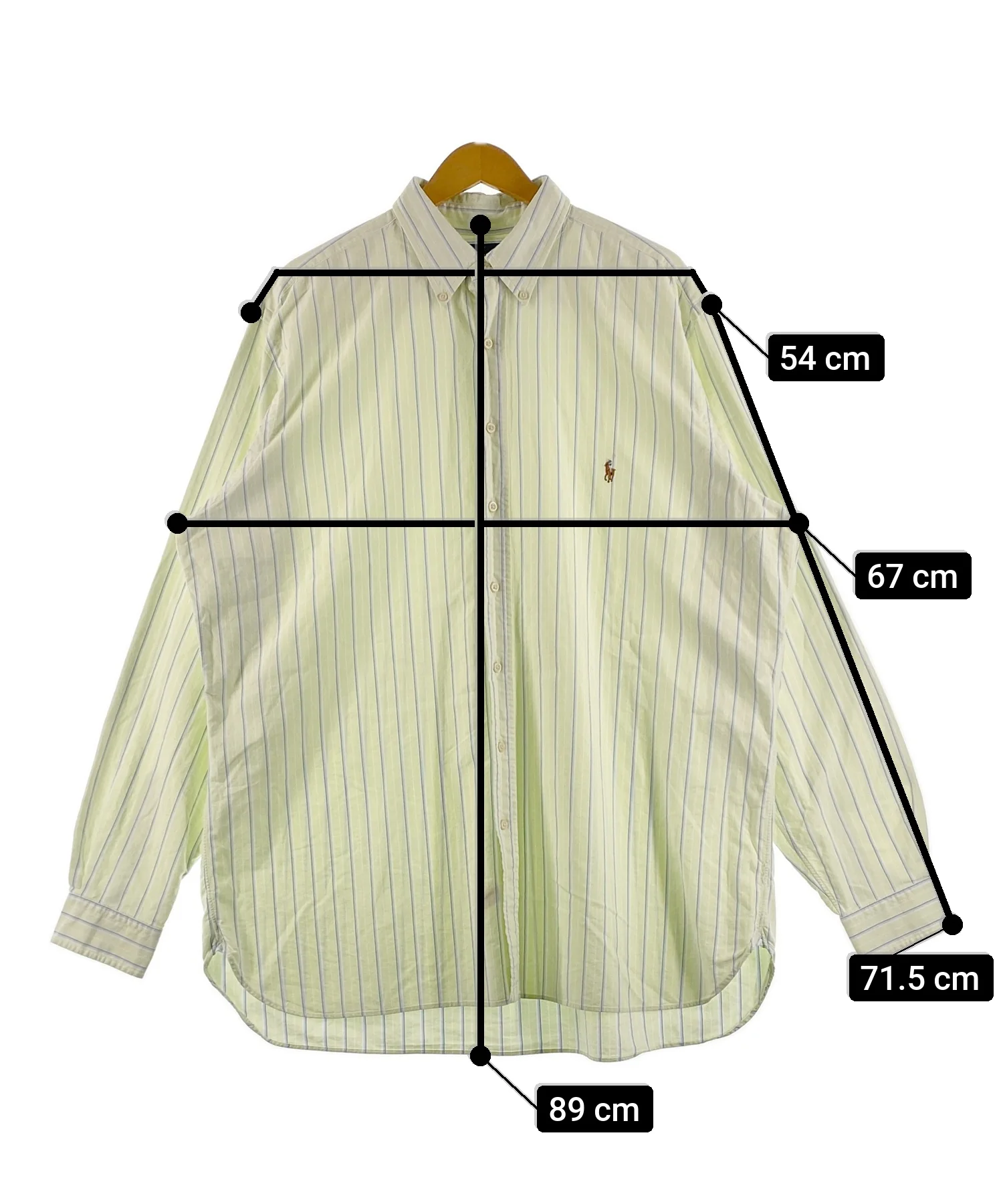 Ralph Laurenストライプブランドシャツ - Image 6