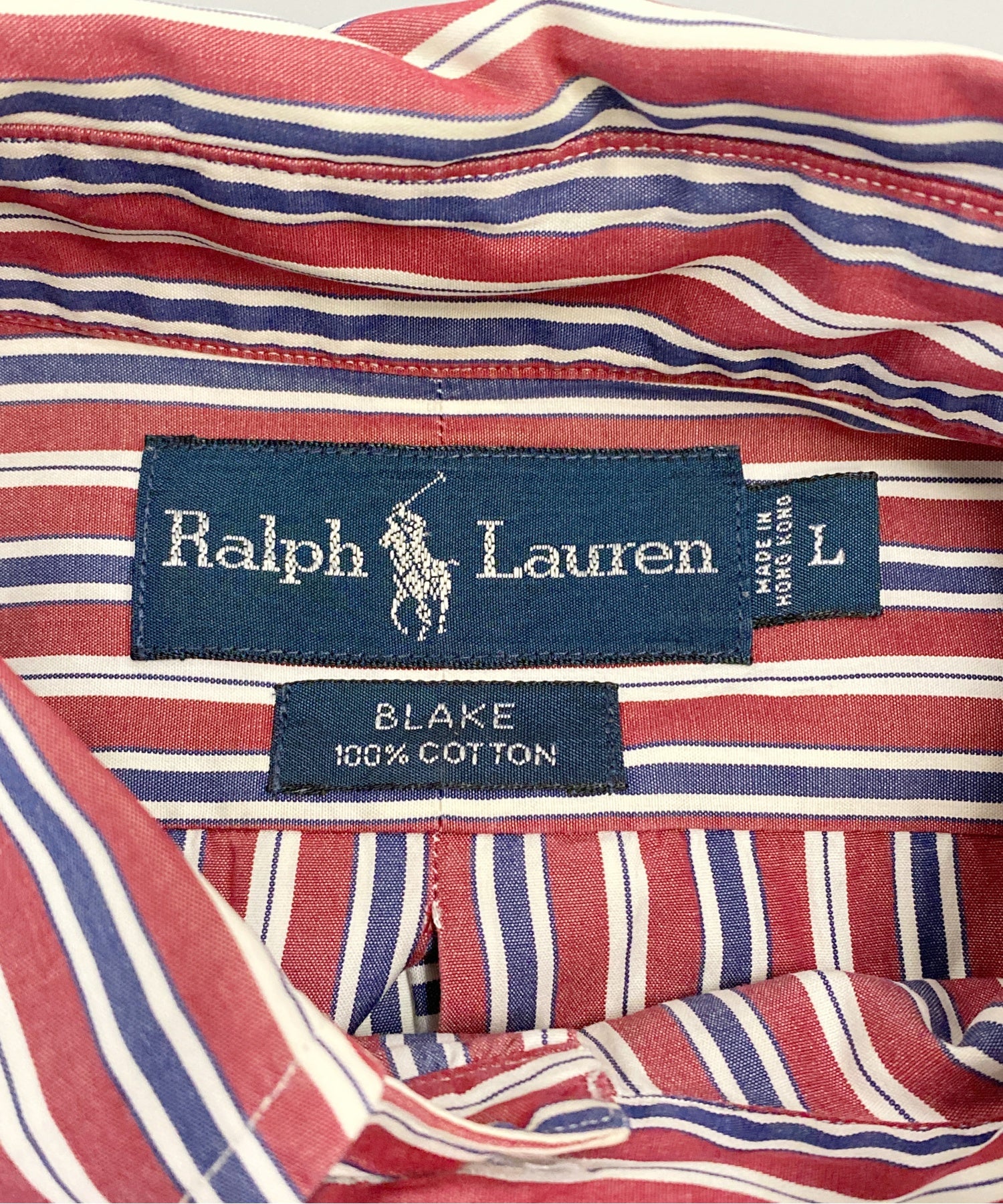 Ralph Laurenストライプブランドシャツ - Image 3