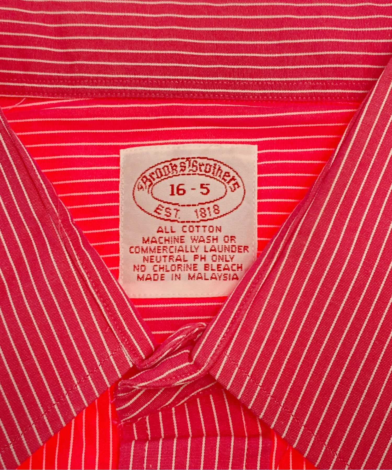 Brooks Brothersストライプブランドシャツ - Image 3