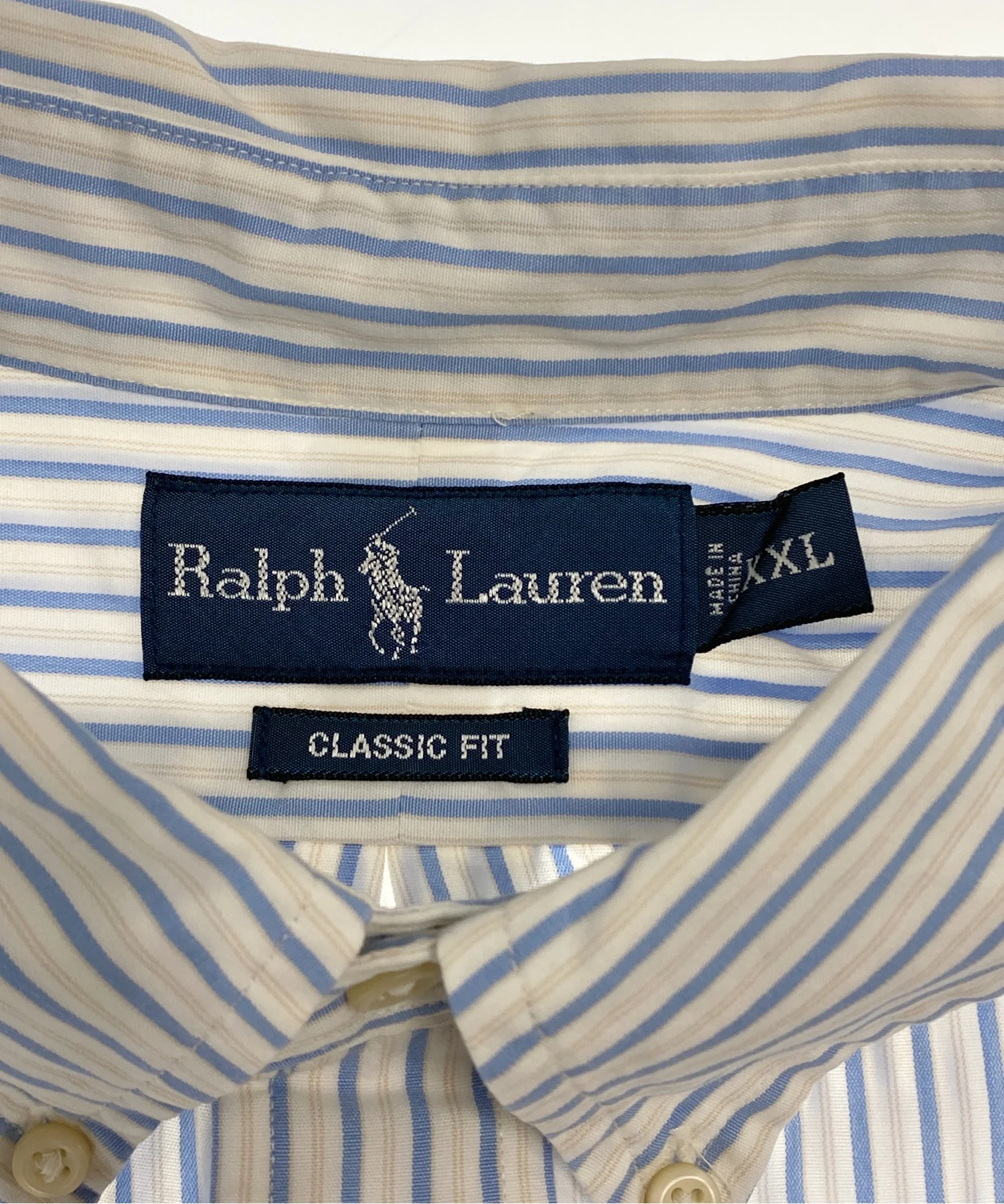 Ralph Laurenストライプブランドシャツ - Image 3