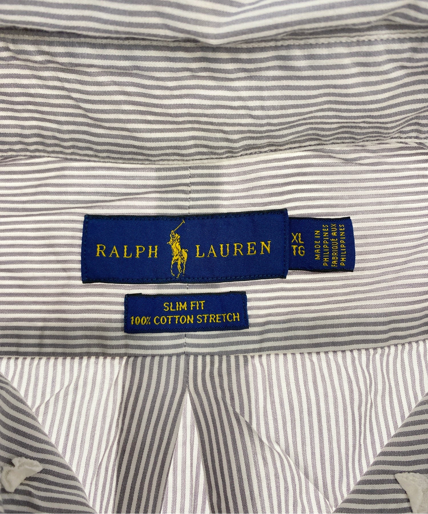 Ralph Laurenストライプブランドシャツ - Image 3