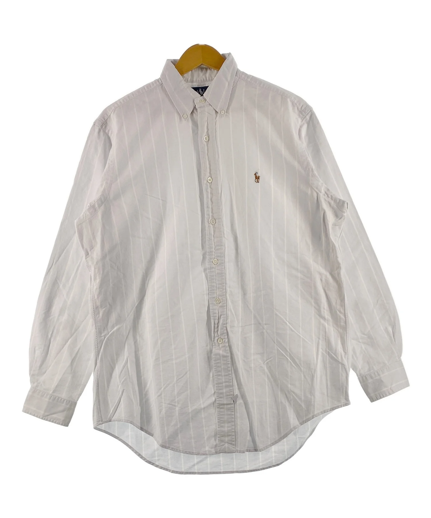 Ralph Laurenストライプブランドシャツ