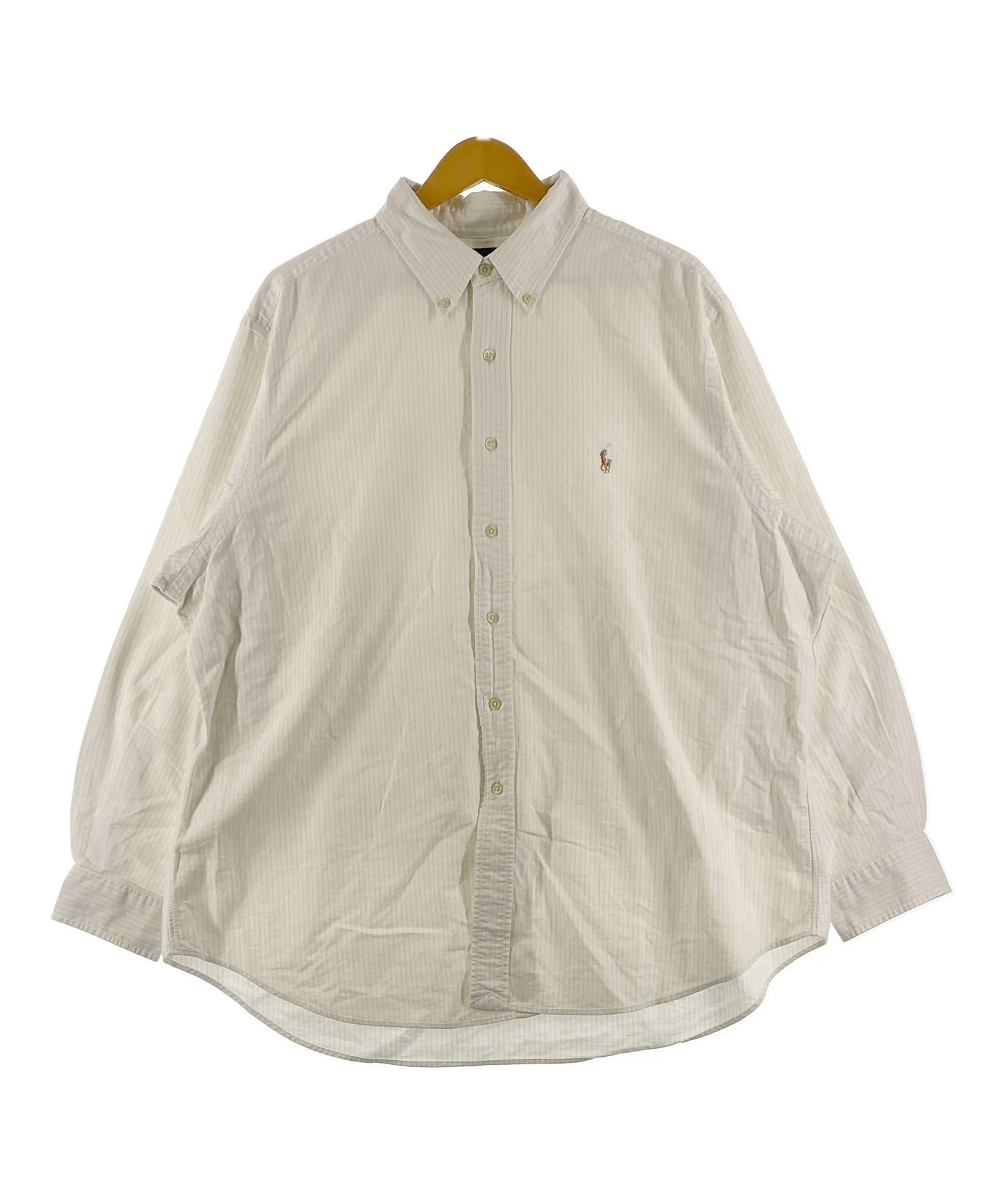 Ralph Laurenストライプブランドシャツ