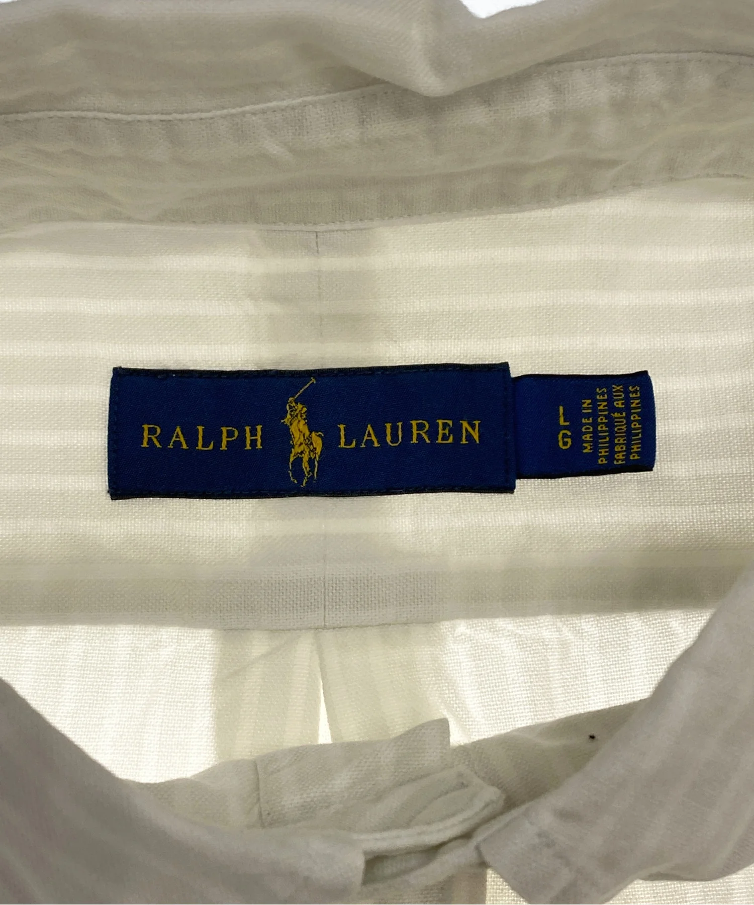 Ralph Laurenストライプブランドシャツ - Image 3