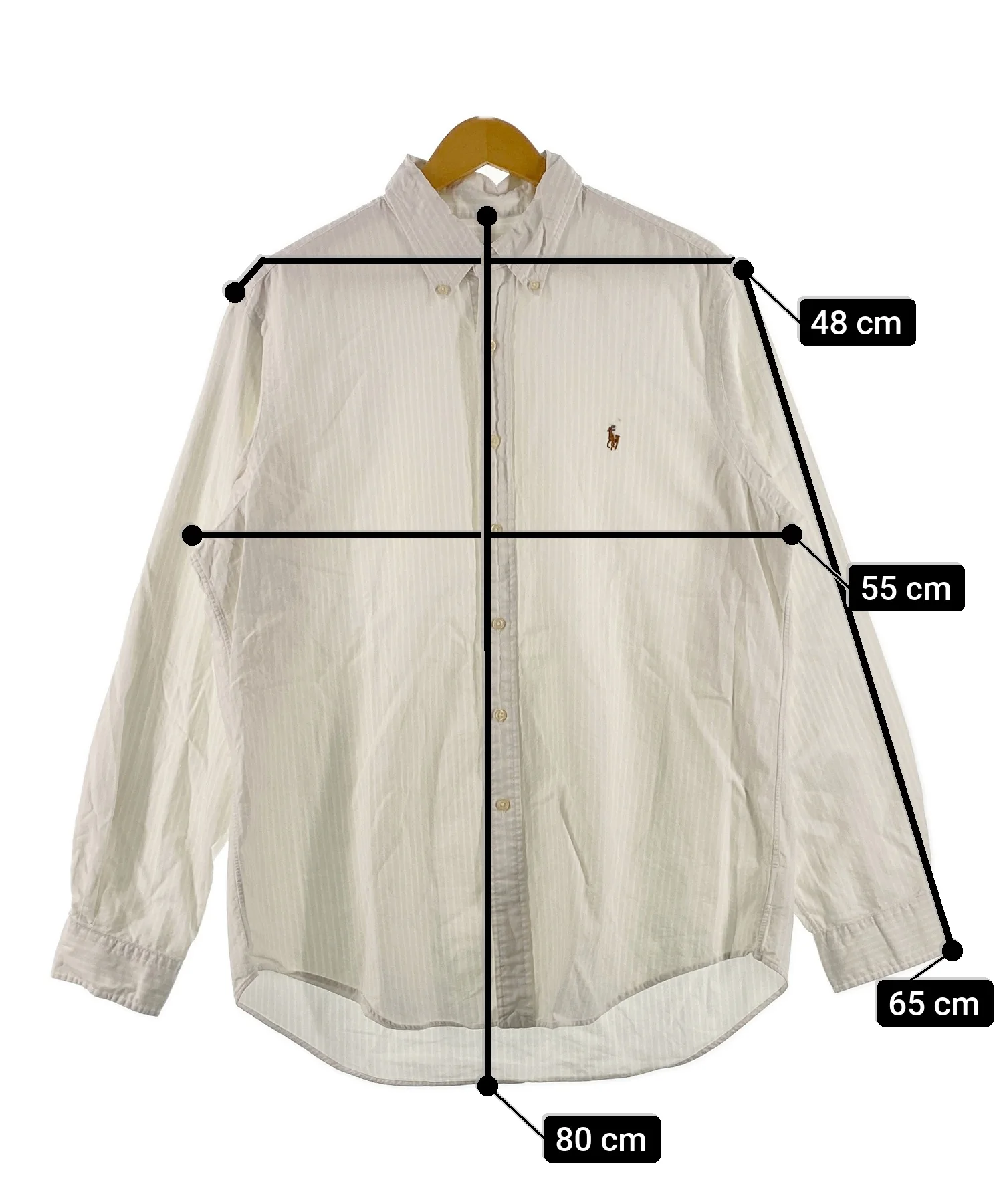 Ralph Laurenストライプブランドシャツ - Image 6