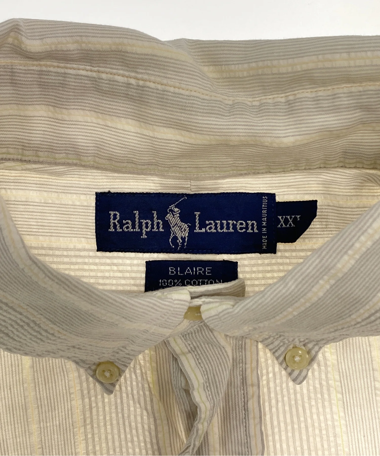 Ralph Laurenストライプブランドシャツ - Image 3
