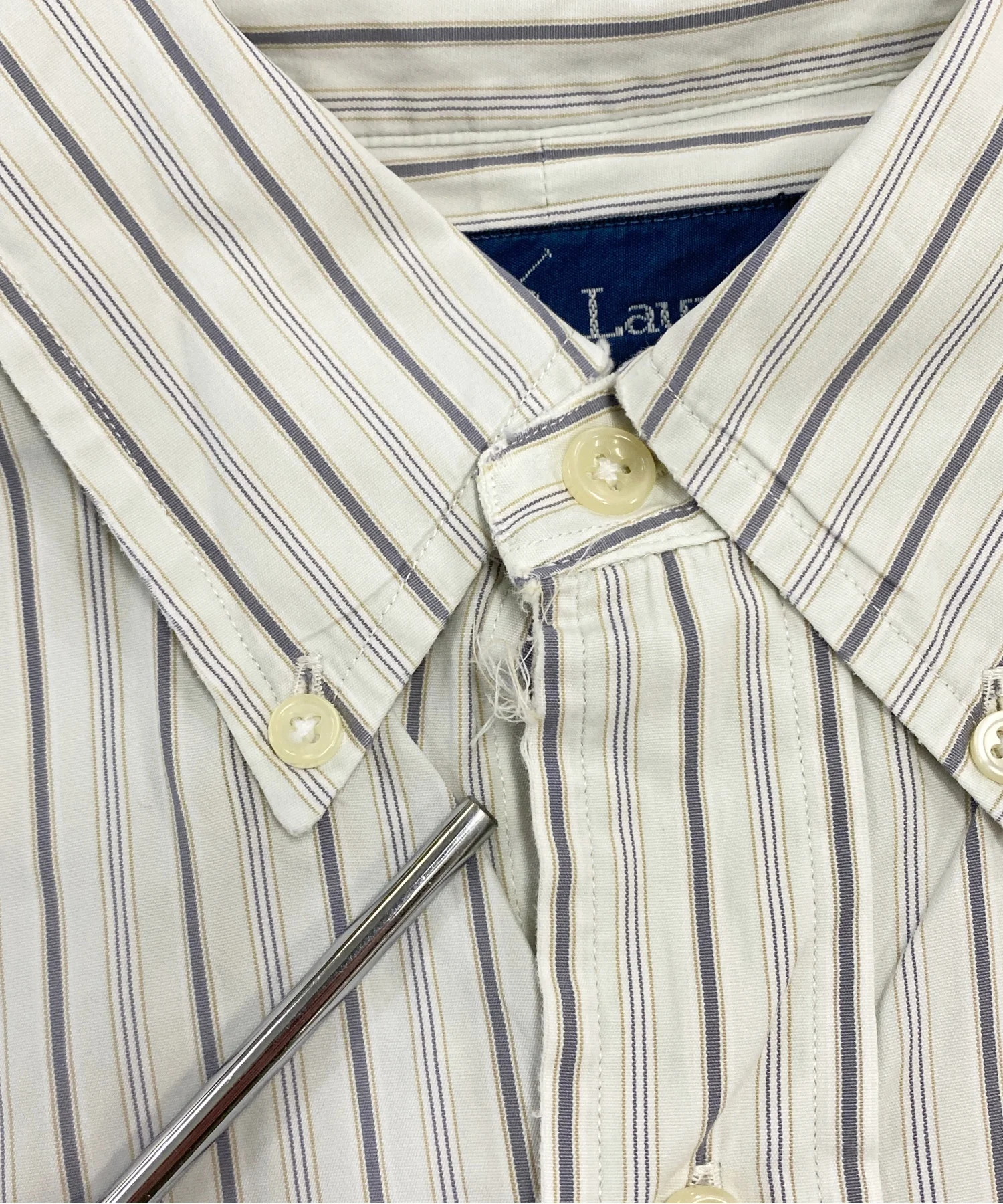 Ralph Laurenストライプブランドシャツ - Image 6