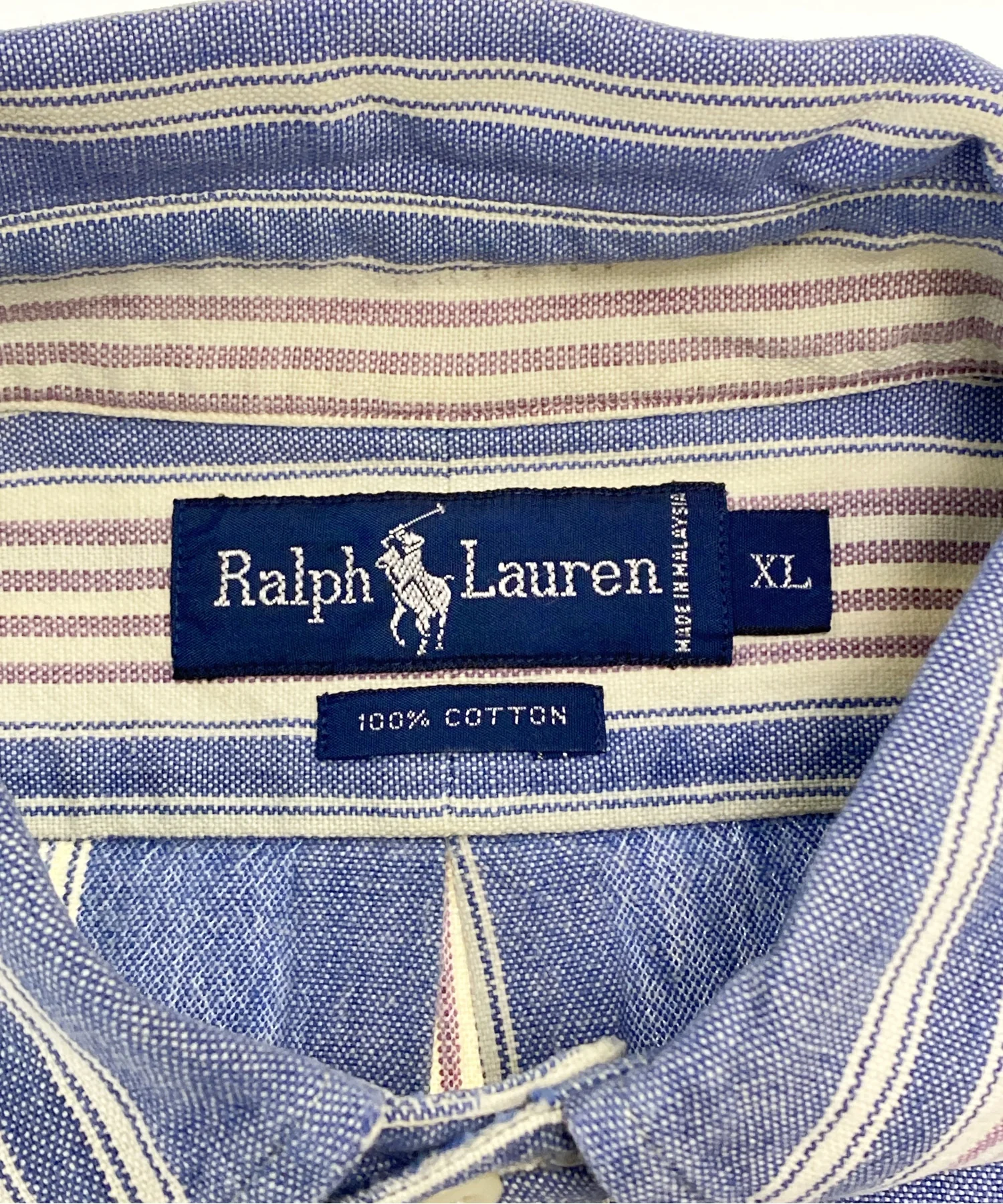 Ralph Laurenストライプブランドシャツ - Image 3