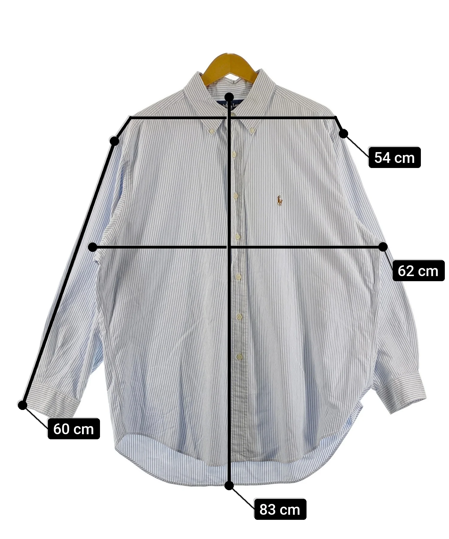 Ralph Laurenストライプブランドシャツ - Image 7