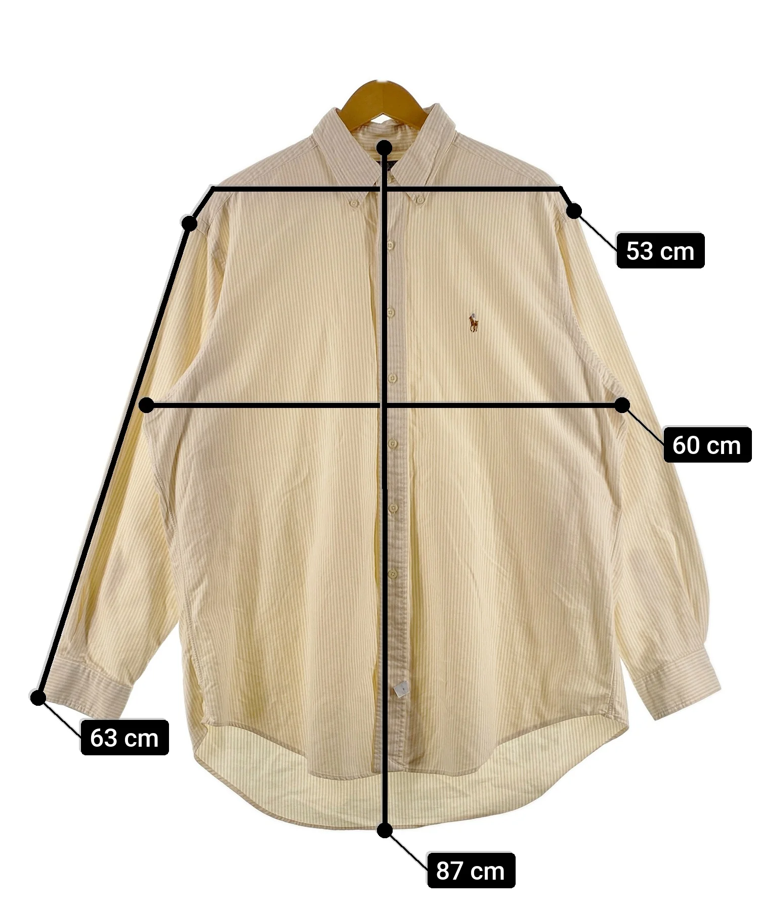 Ralph Laurenストライプブランドシャツ - Image 7
