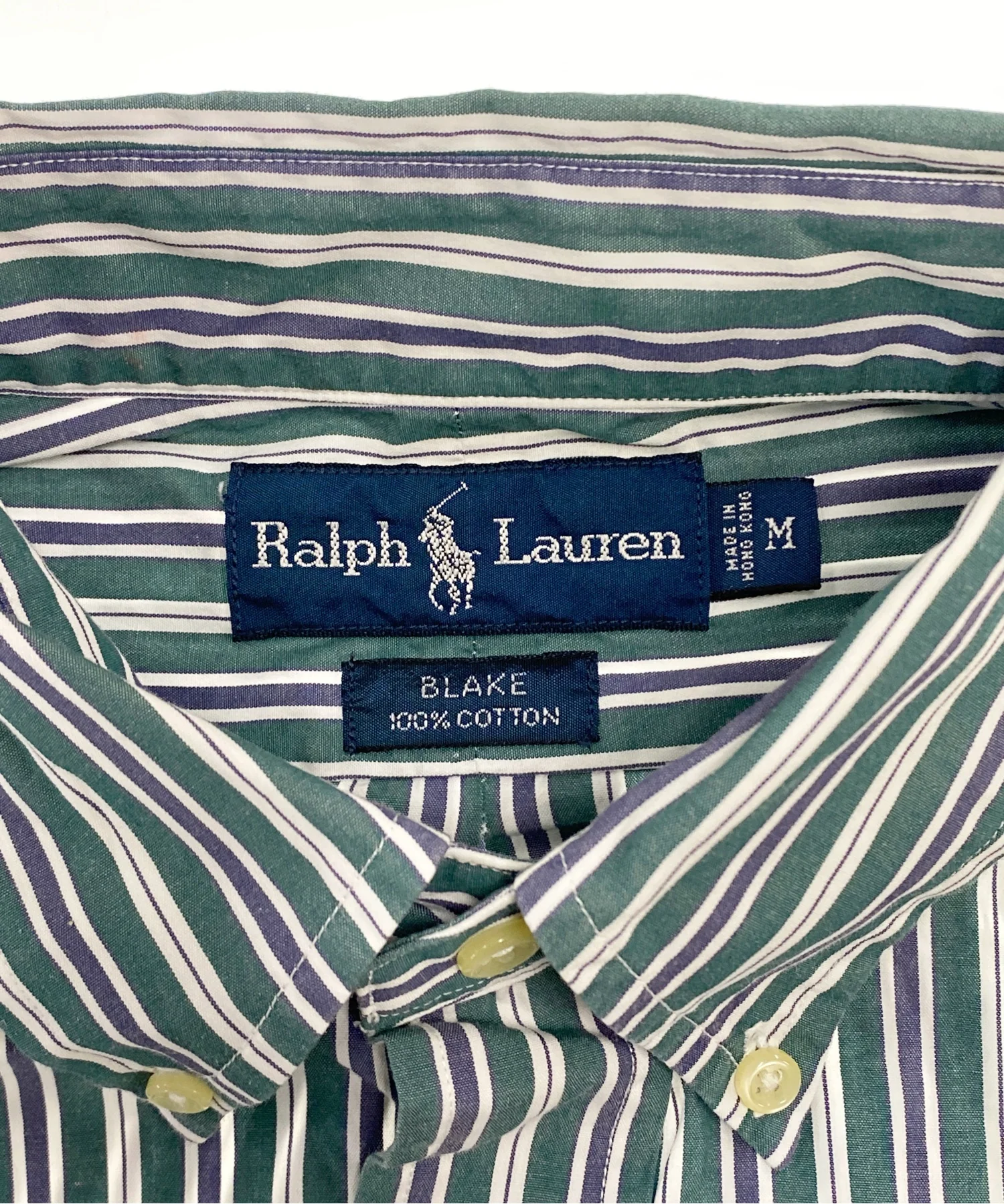 Ralph Laurenストライプブランドシャツ - Image 3