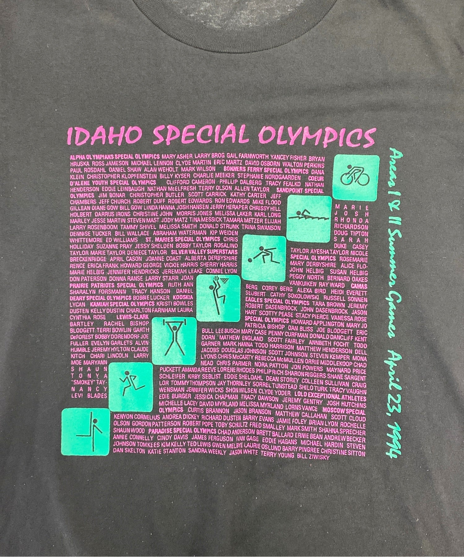 IDAHO SPECIAL OLYMPICS 90STシャツ - Image 4