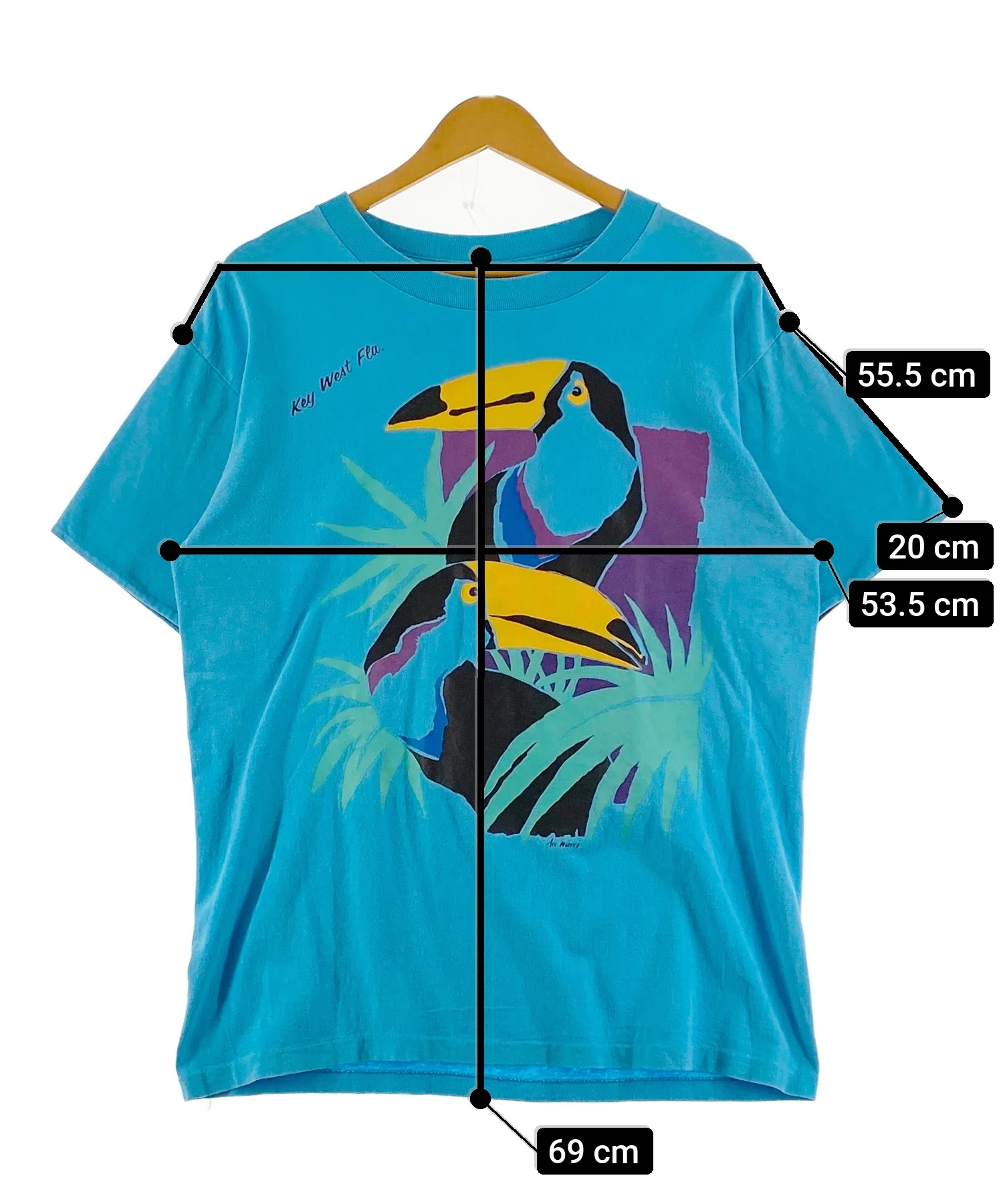 Key West Fla 90STシャツ - Image 9