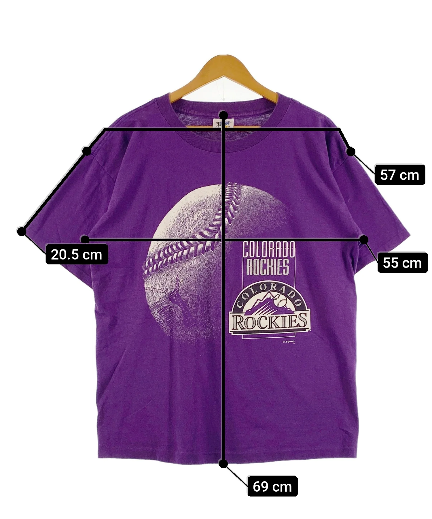 COLORADO ROCKIES 90STシャツ - Image 7