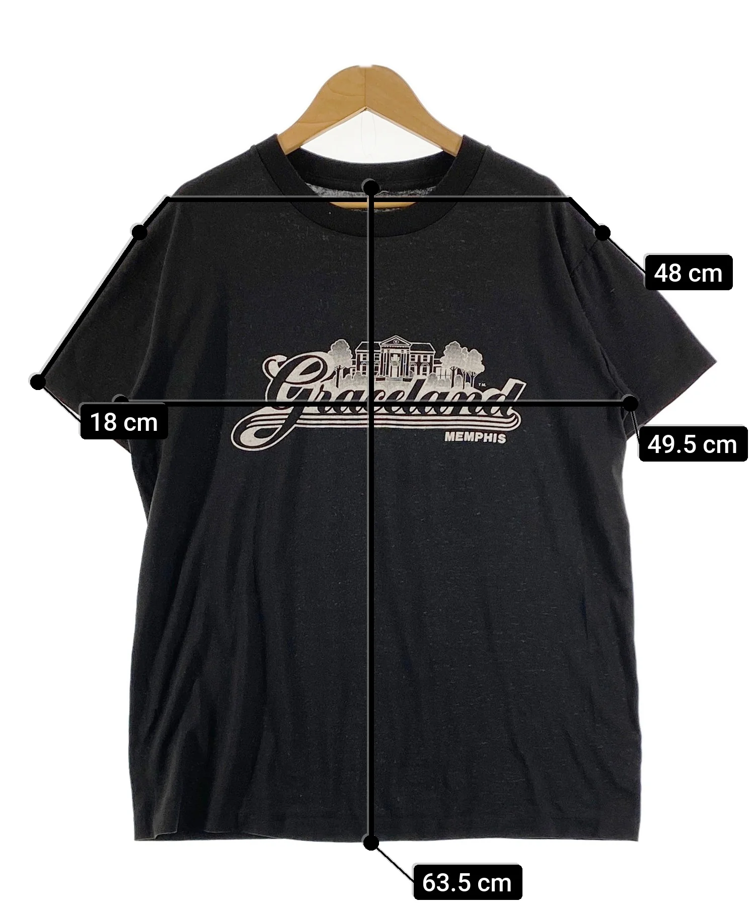 graceland MEMPHIS 90STシャツ - Image 6