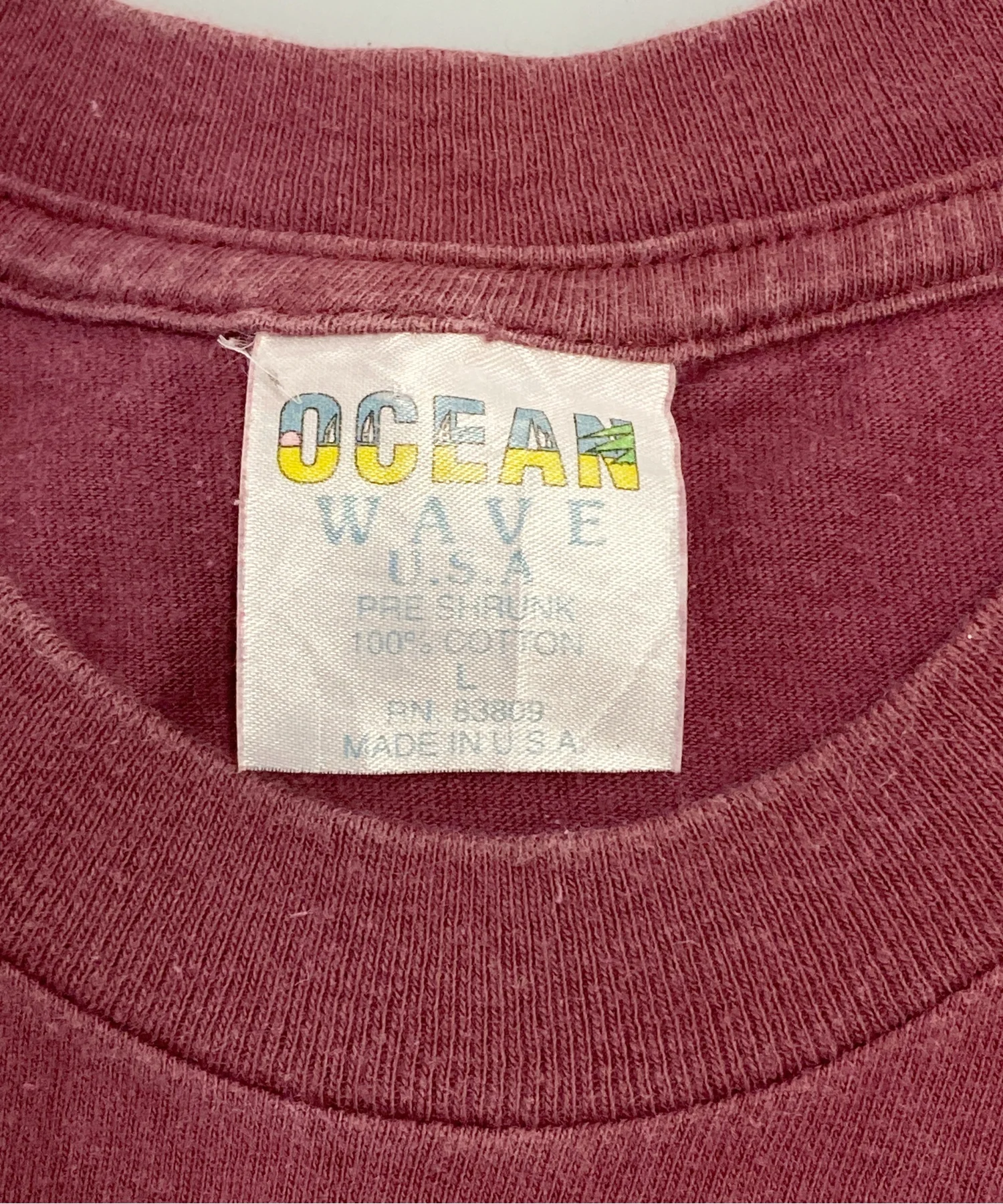 OCEAN WAVE 90STシャツ - Image 3