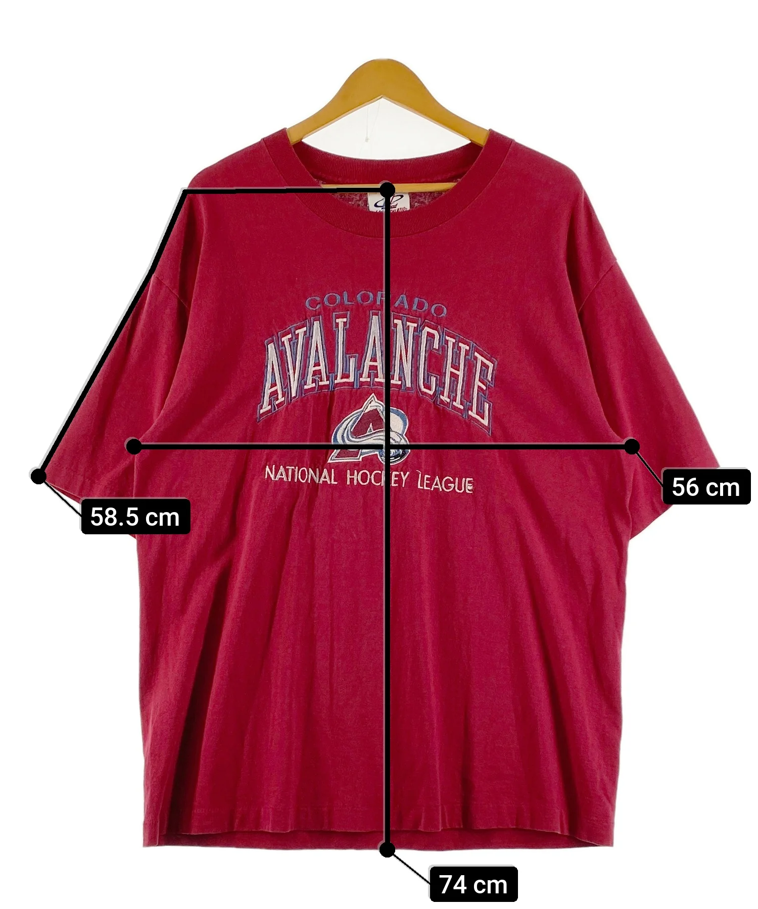 COLORADO AVALANCHE 90STシャツ - Image 10