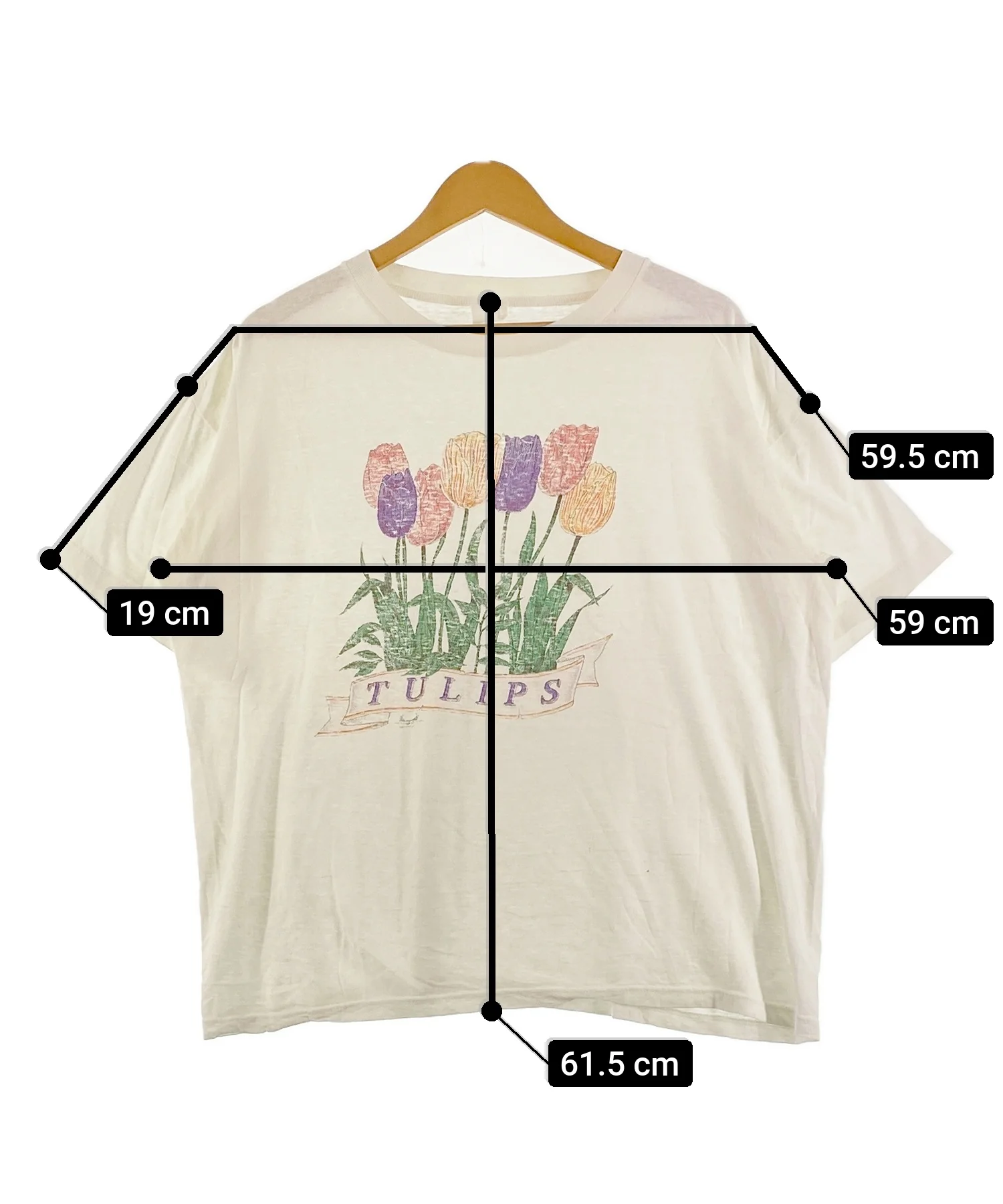 TULIPS 90STシャツ - Image 9