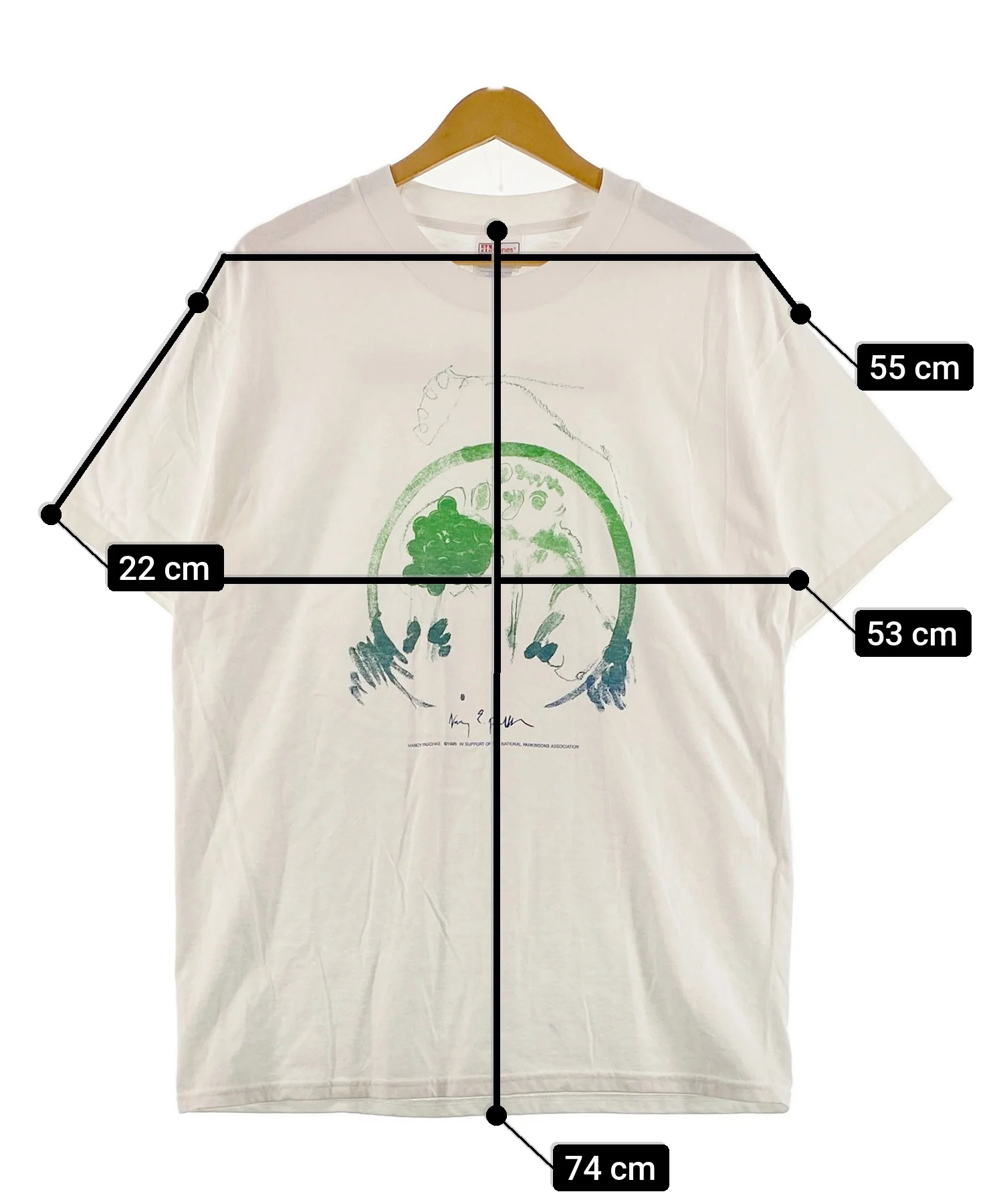 Hanes 90STシャツ - Image 7
