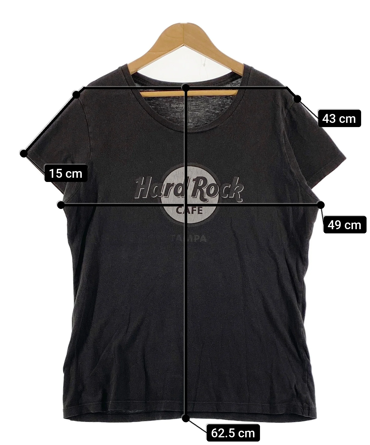 Hard Rock CAFE カンパニーTシャツ - Image 5