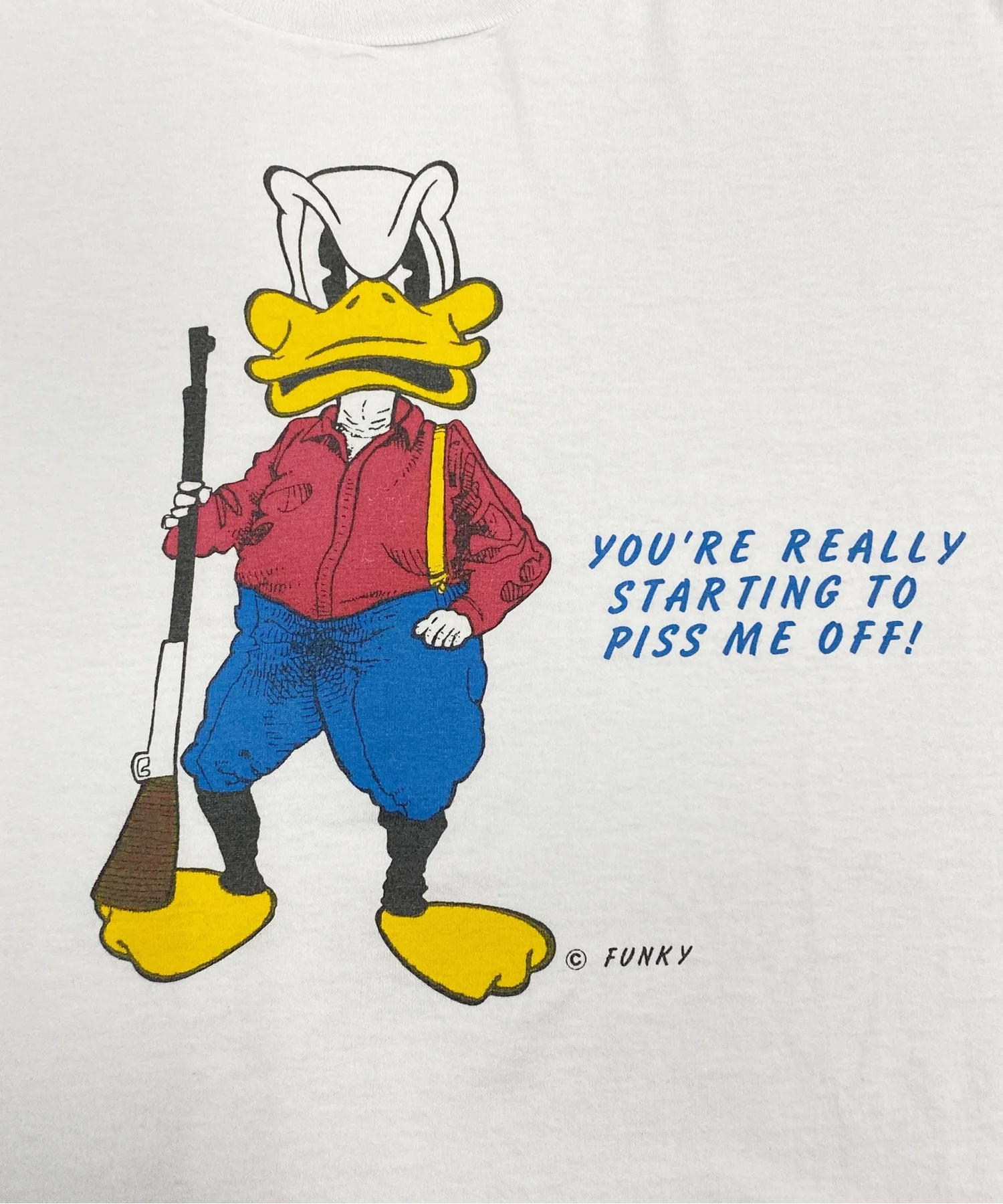 FUNKY DUCK キャラクターTシャツ - Image 4