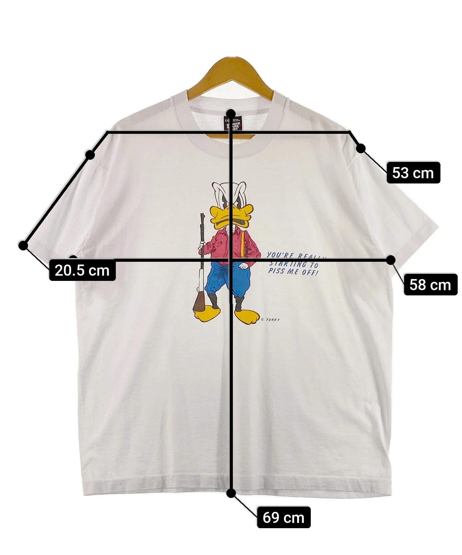 FUNKY DUCK キャラクターTシャツ - Image 6
