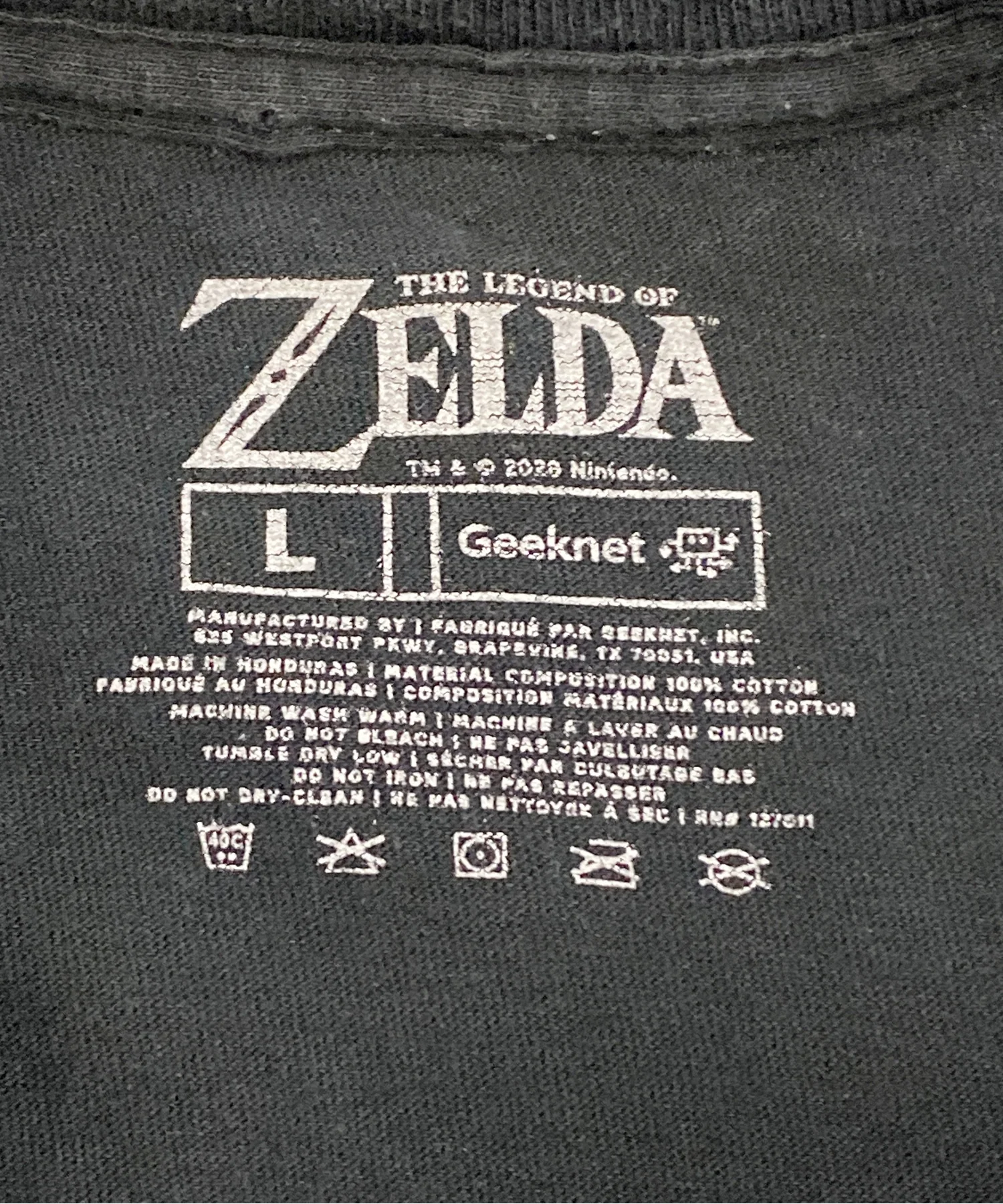ゼルダの伝説 キャラクターTシャツ - Image 3