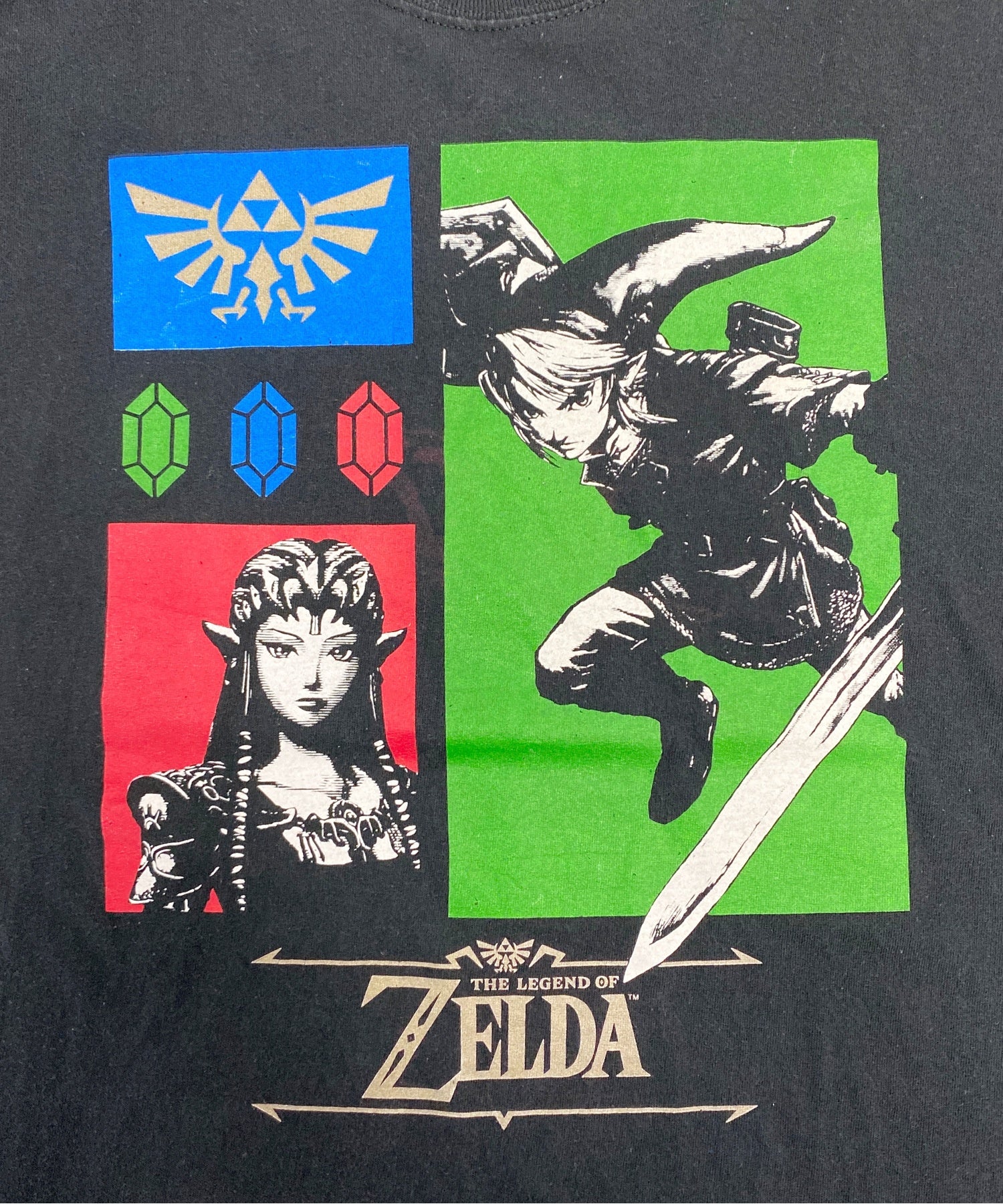 ゼルダの伝説 キャラクターTシャツ - Image 4