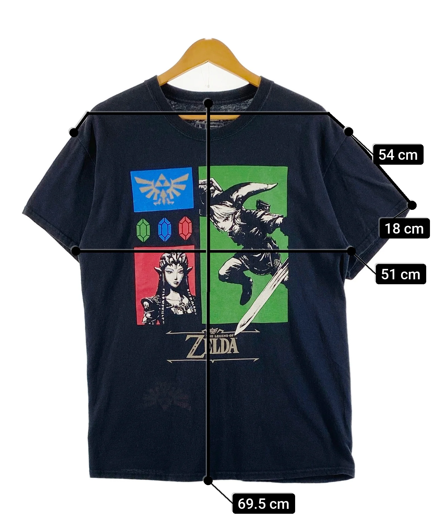 ゼルダの伝説 キャラクターTシャツ - Image 6