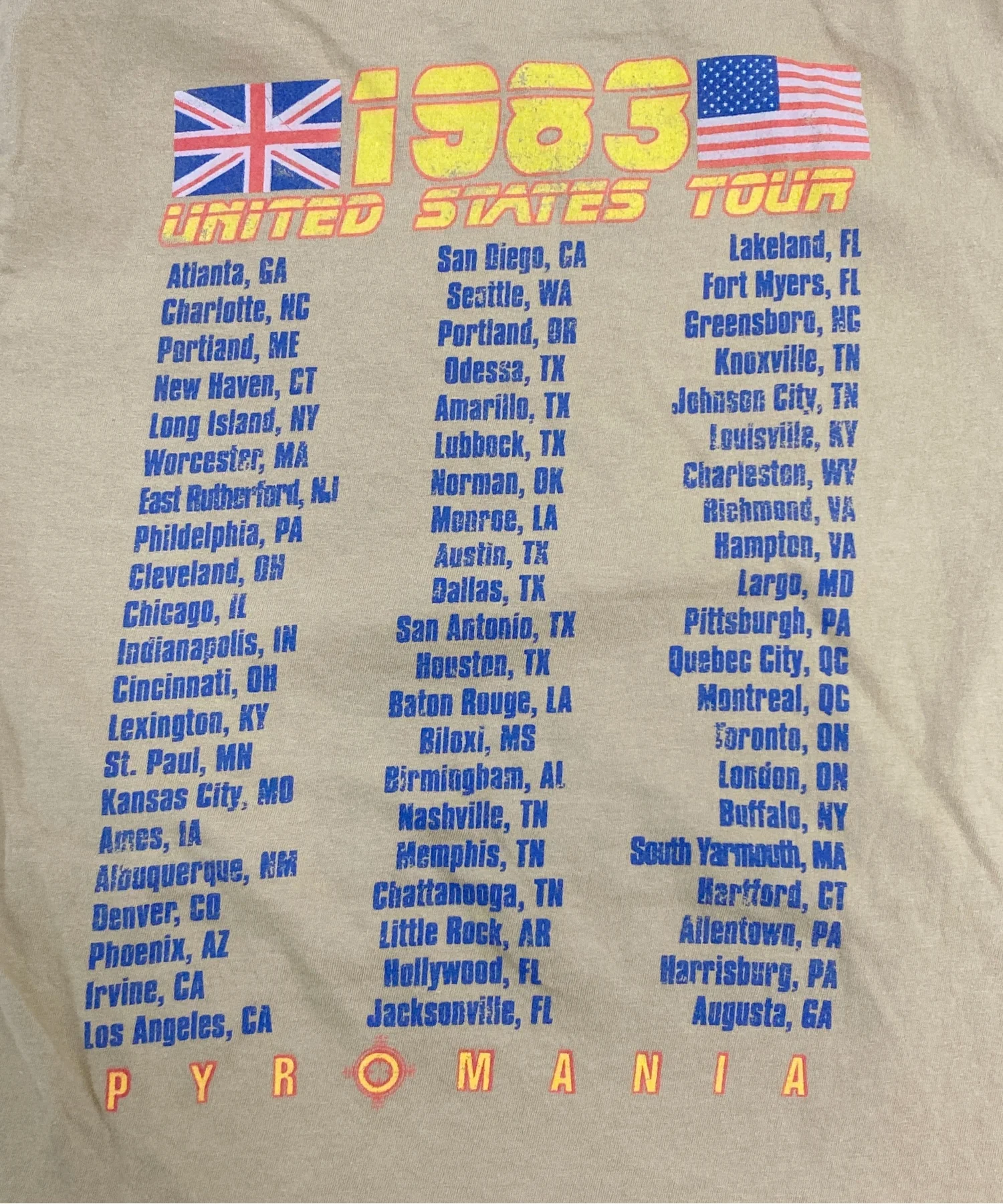DEF LEPPARD バンドTシャツ - Image 5