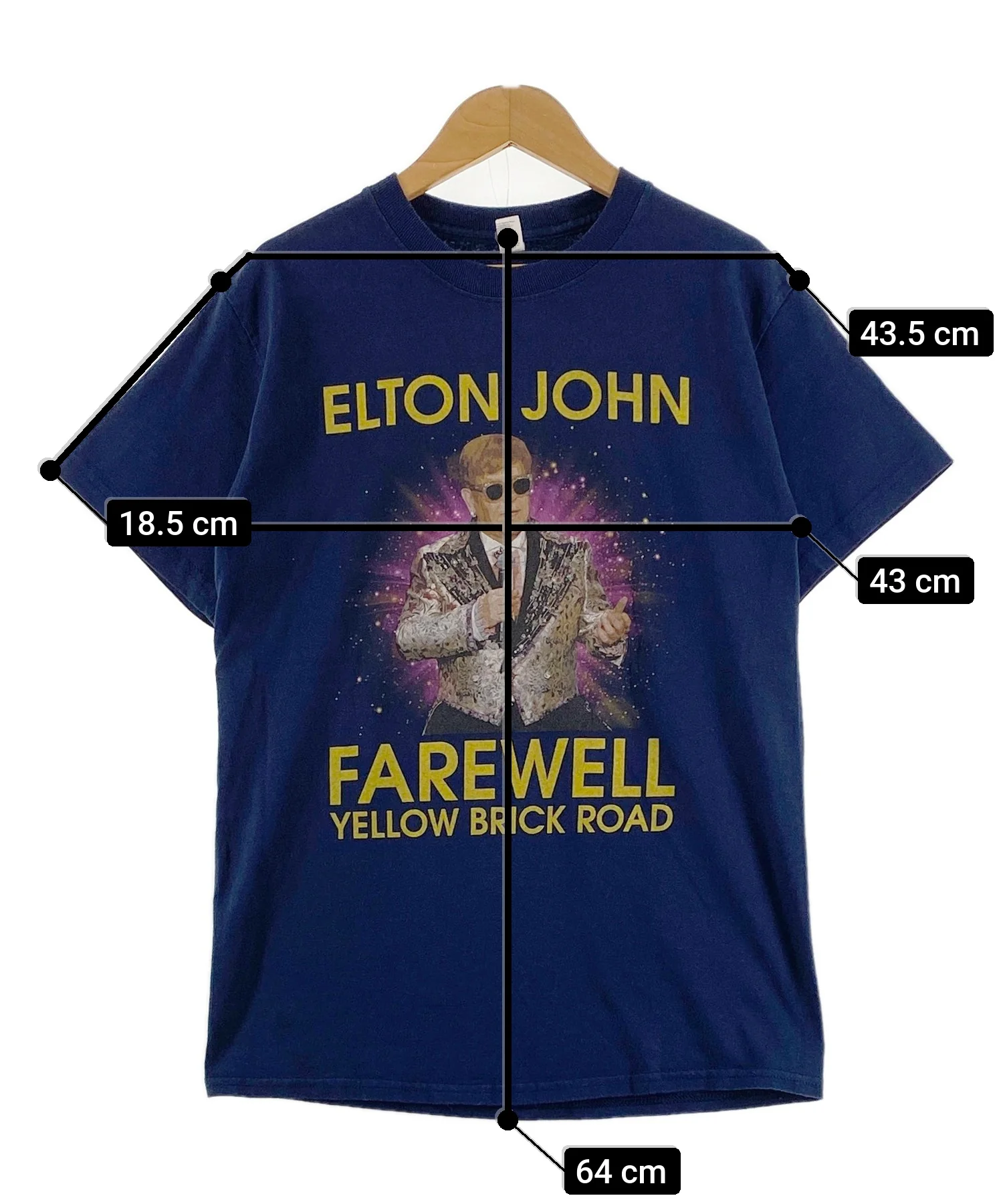 ELTON JOHN バンドTシャツ - Image 5