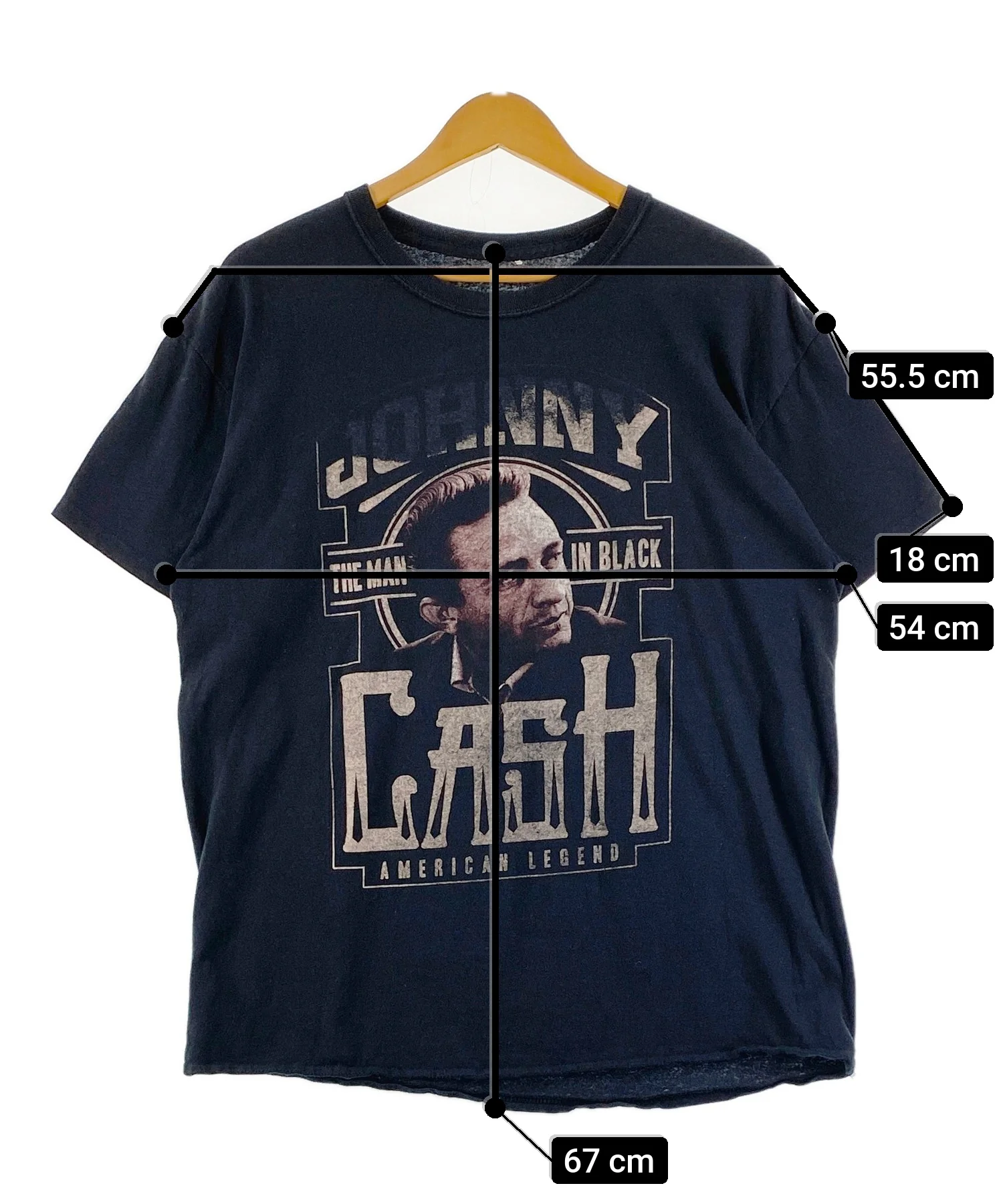 JONNY CASH バンドTシャツ - Image 5