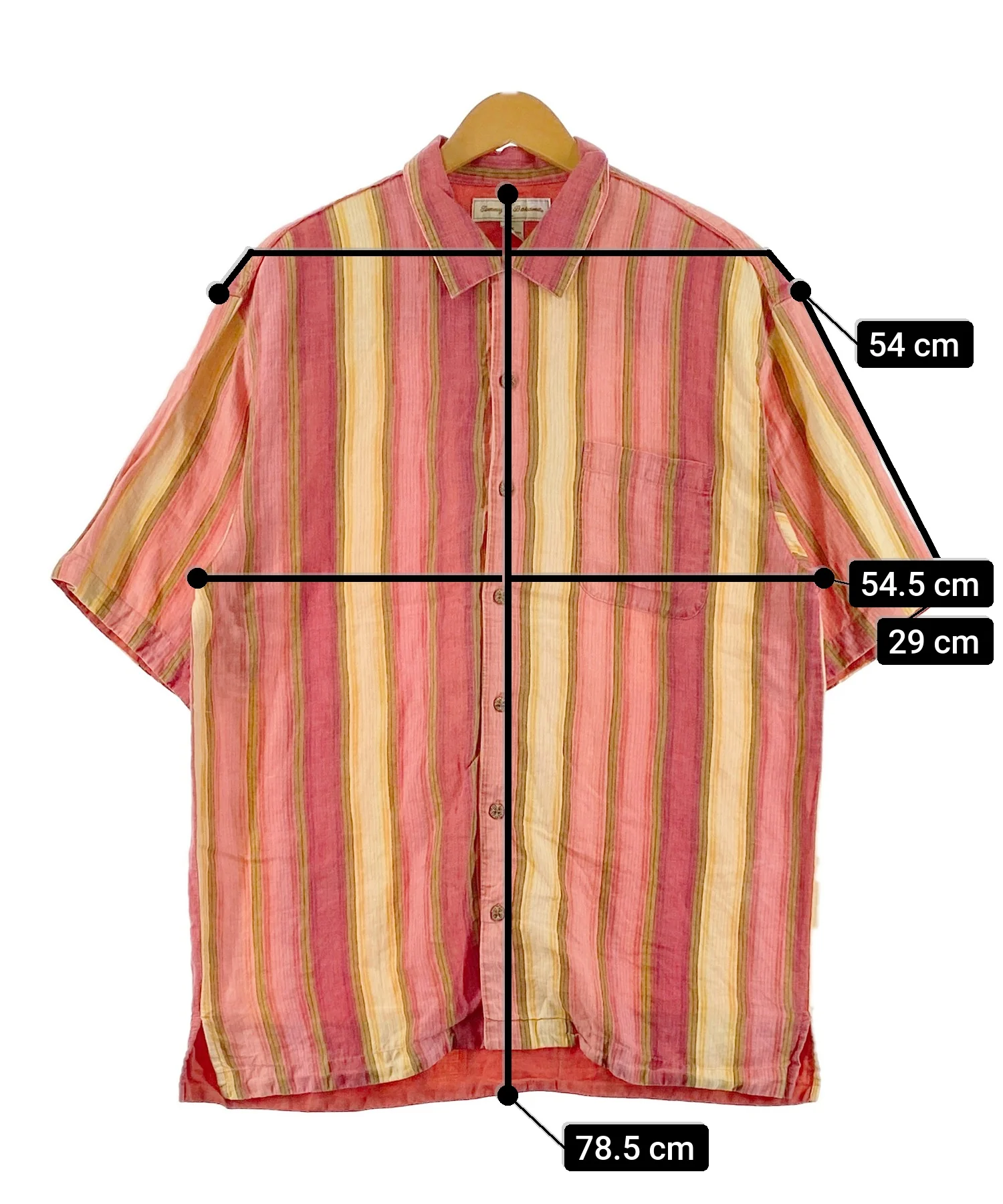 Tommy Bahama 半袖ストライプシャツ - Image 7
