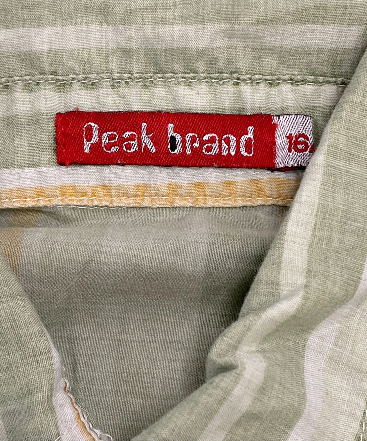 Peak brand 半袖ストライプシャツ - Image 3