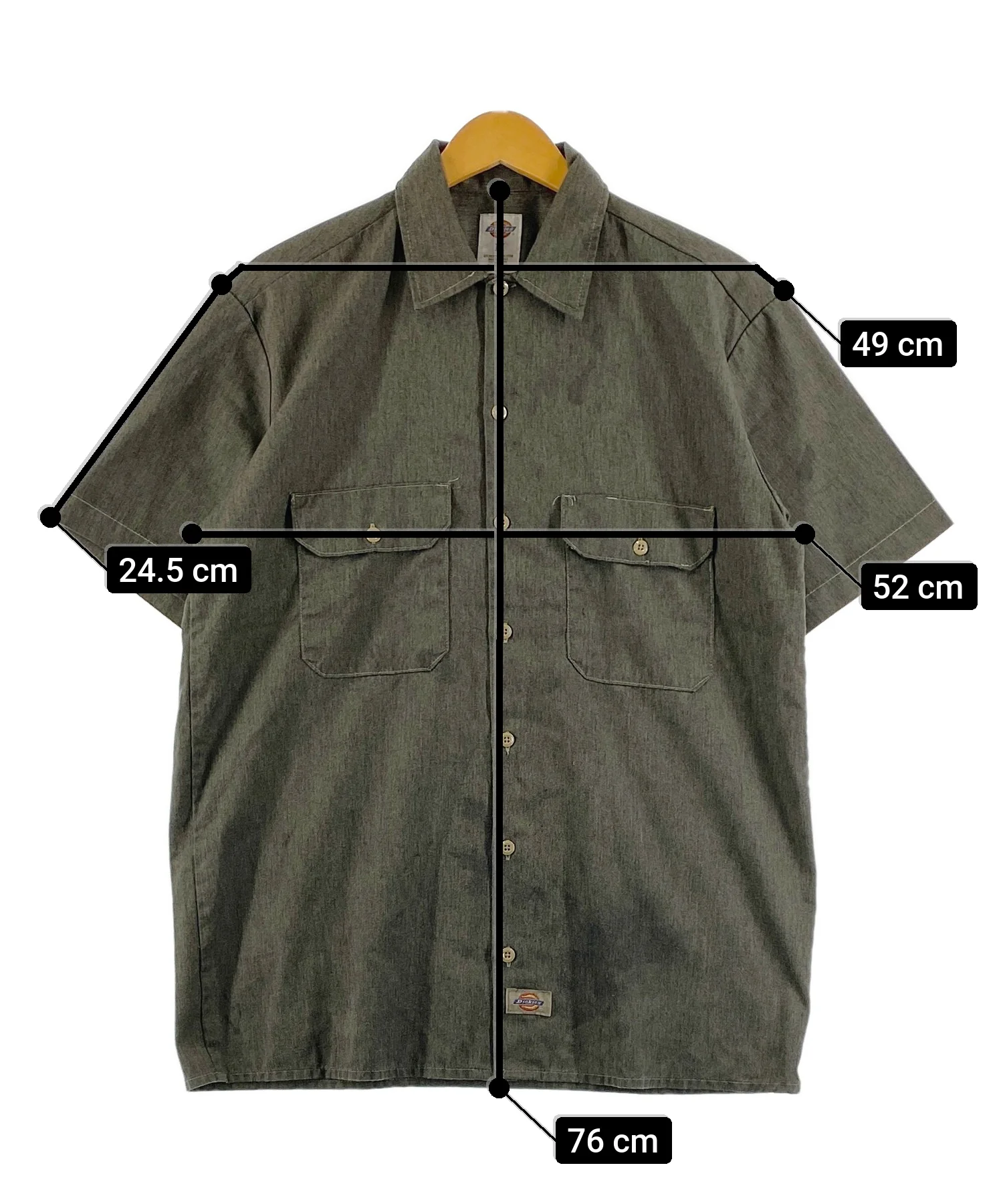 Dickies 半袖ワークシャツ - Image 9