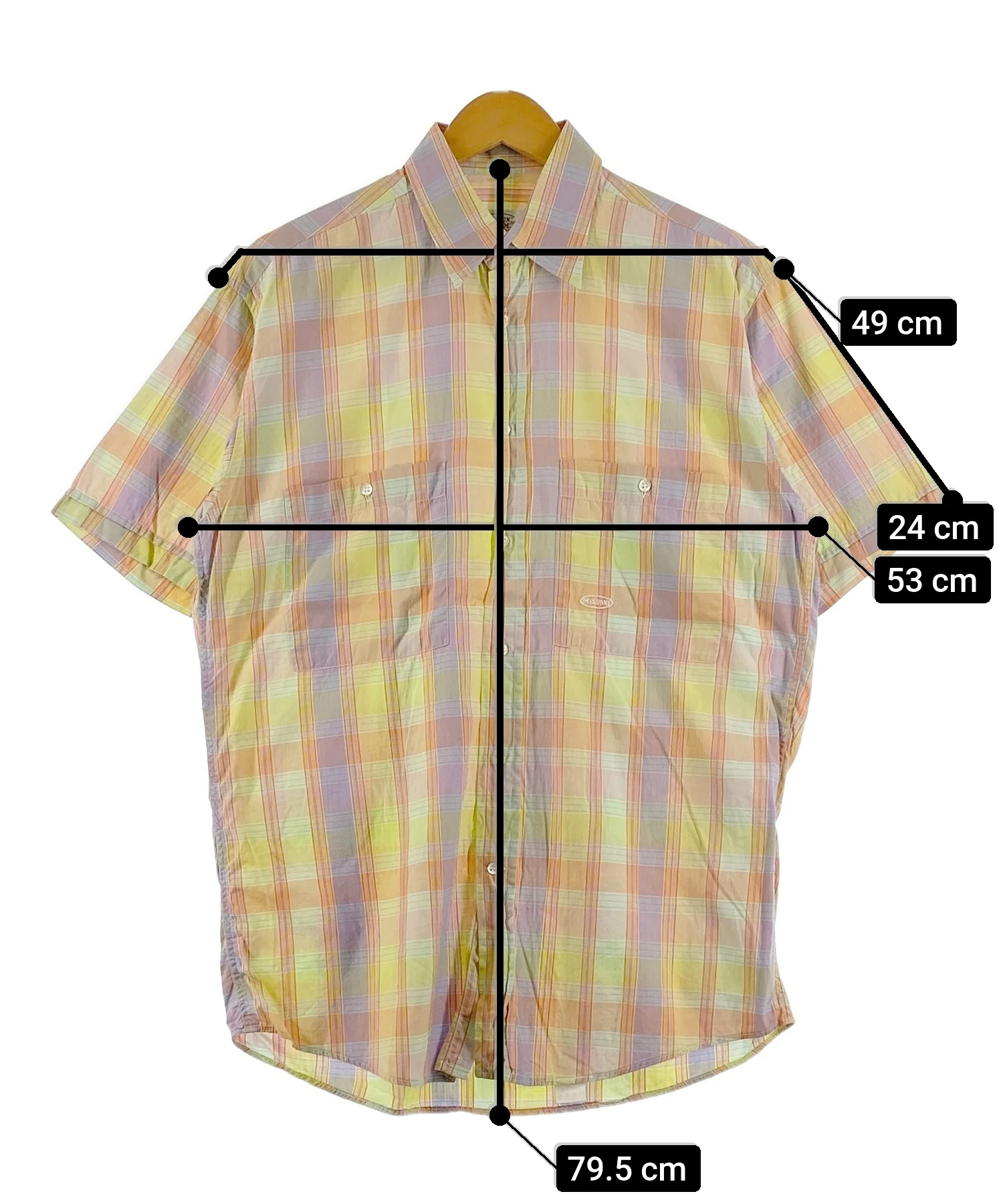 MISSONI 半袖ブランドシャツ - Image 6