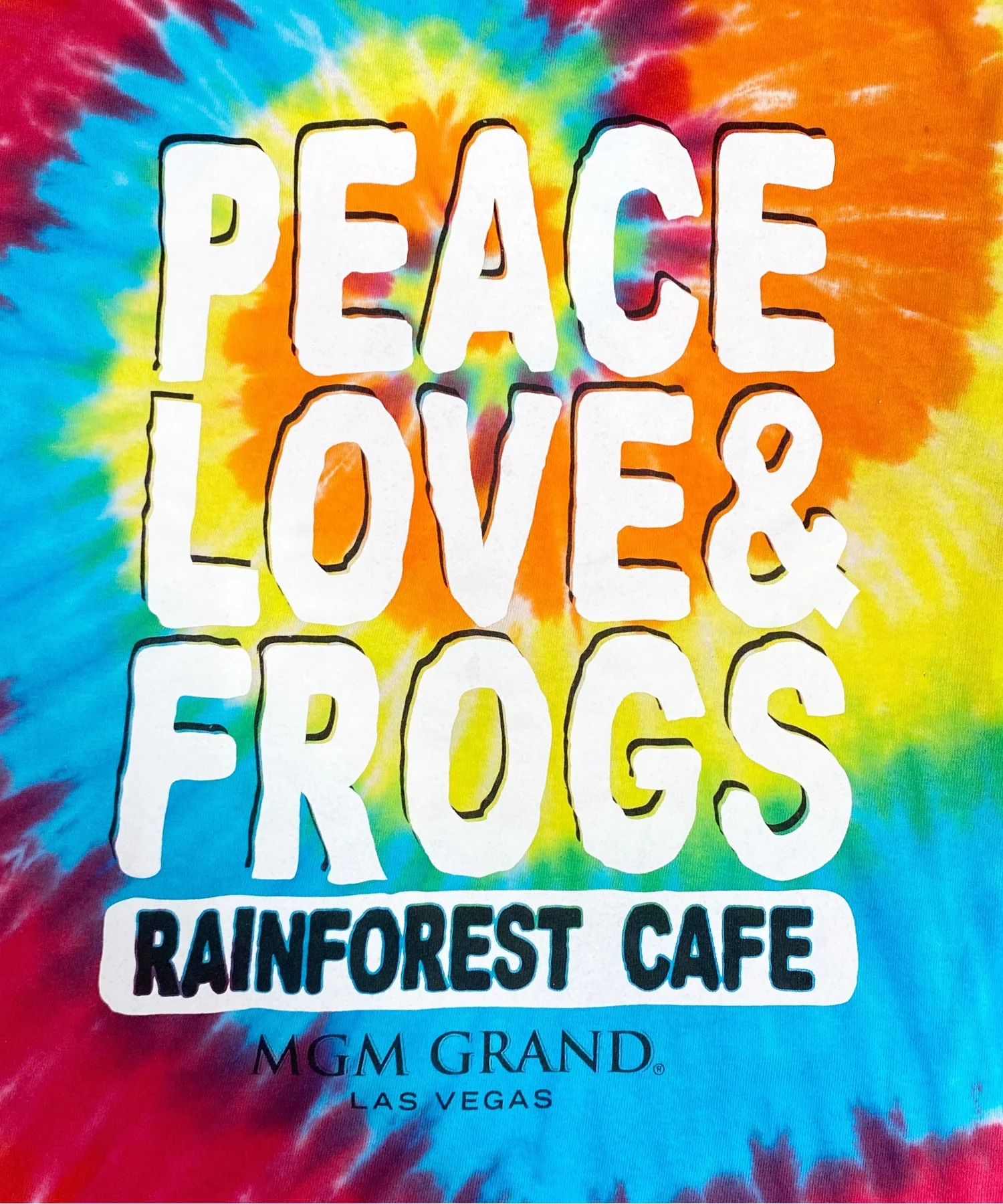 Rainforest Cafe タイダイTシャツ - Image 4