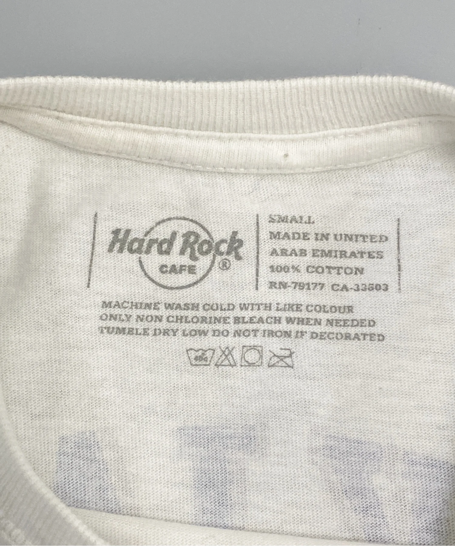 Hard Rock CAFE カンパニーTシャツ - Image 3