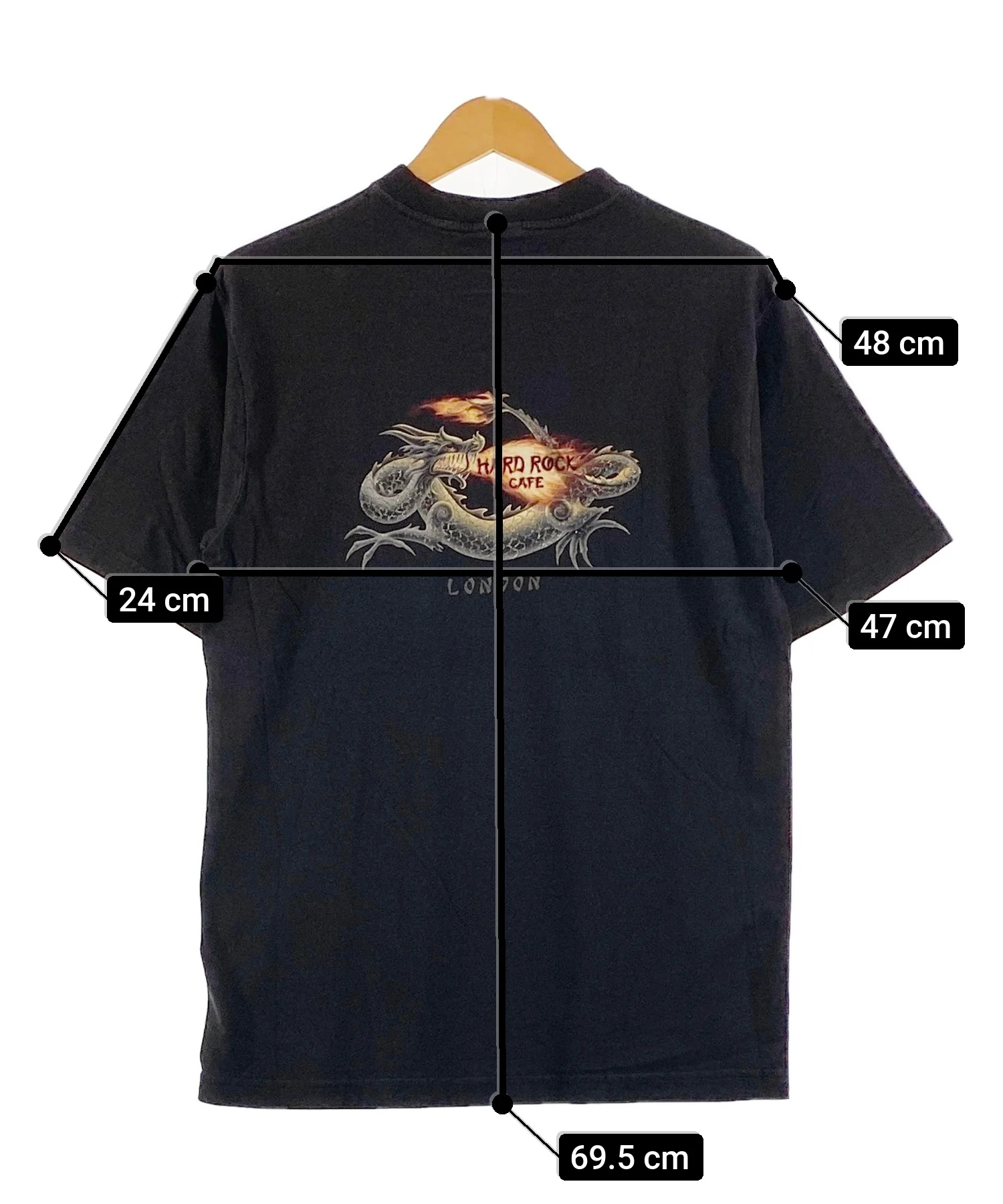 Hard Rock CAFE カンパニーTシャツ - Image 8