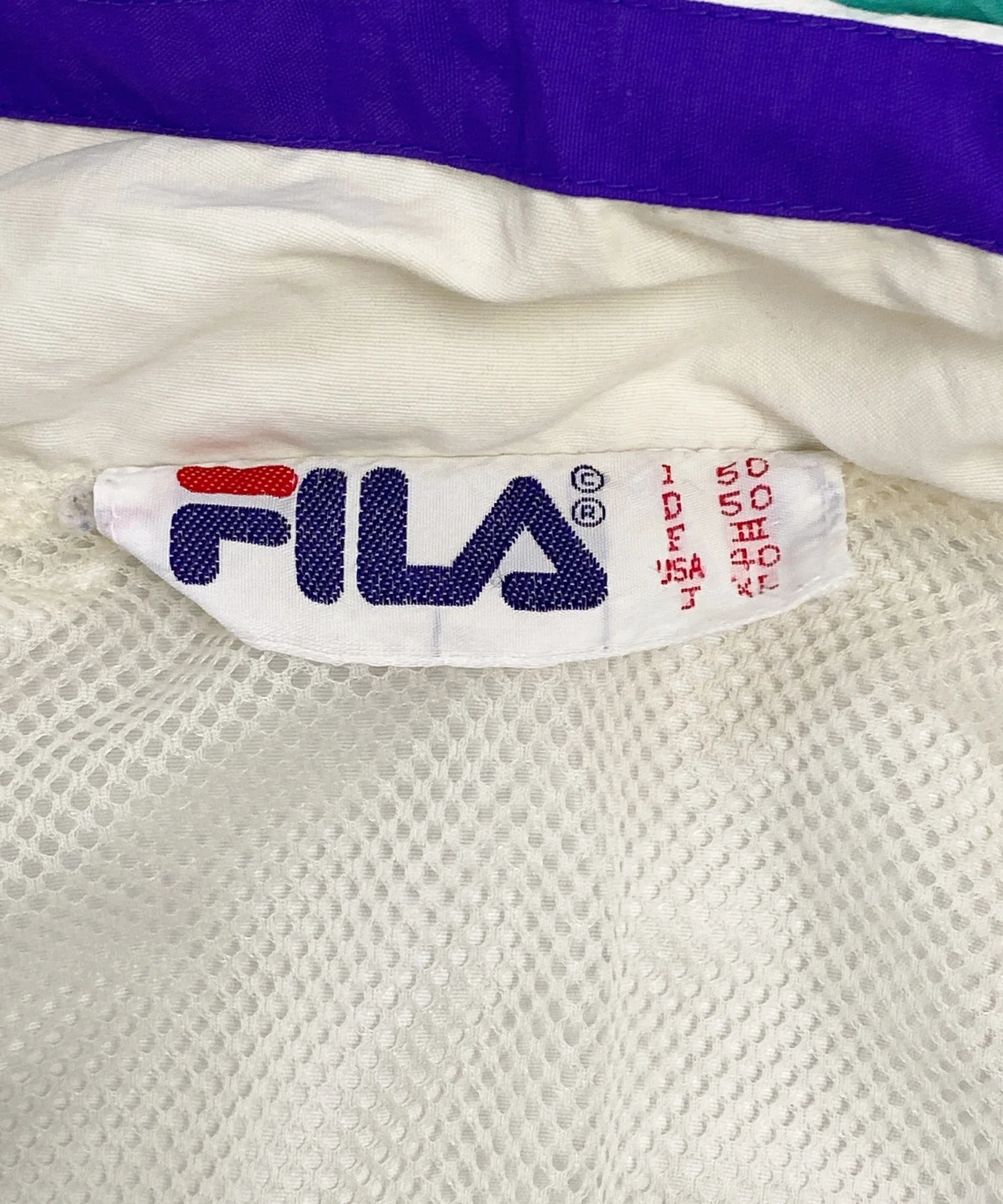 FILA ブランドナイロンジャケット - Image 3