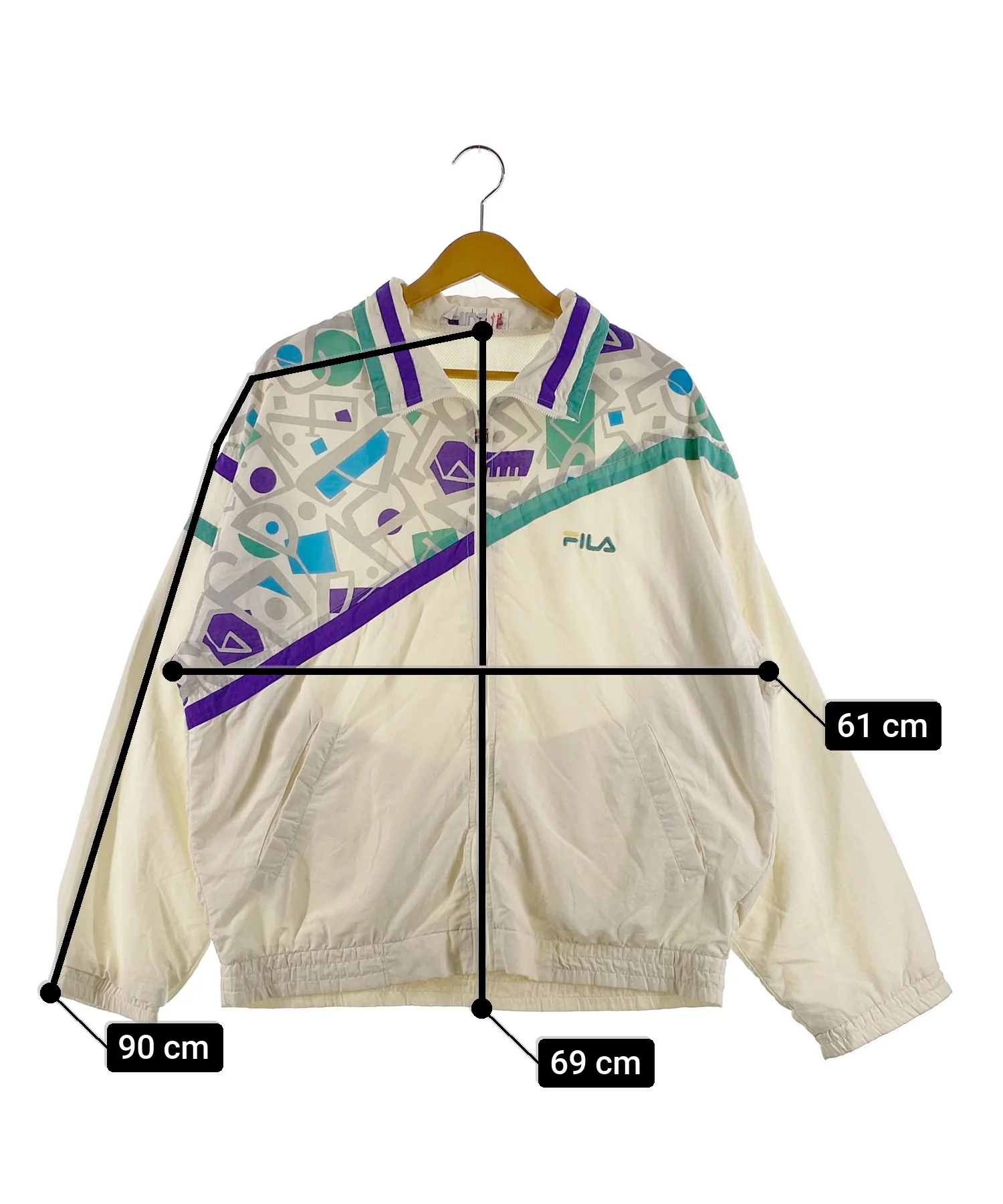 FILA ブランドナイロンジャケット - Image 6