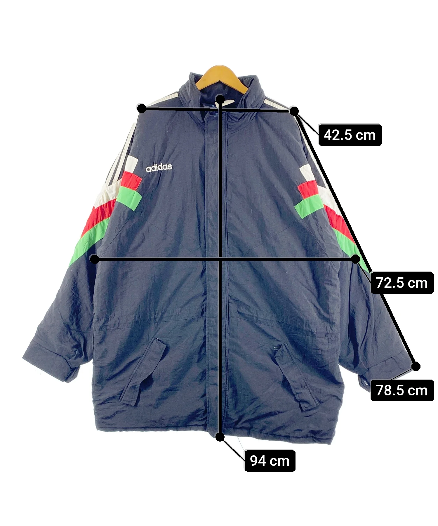 adidas ブランドナイロンジャケット - Image 12