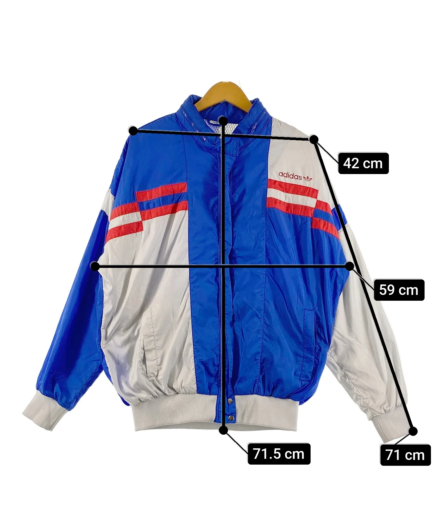 adidas ブランドナイロンジャケット - Image 6