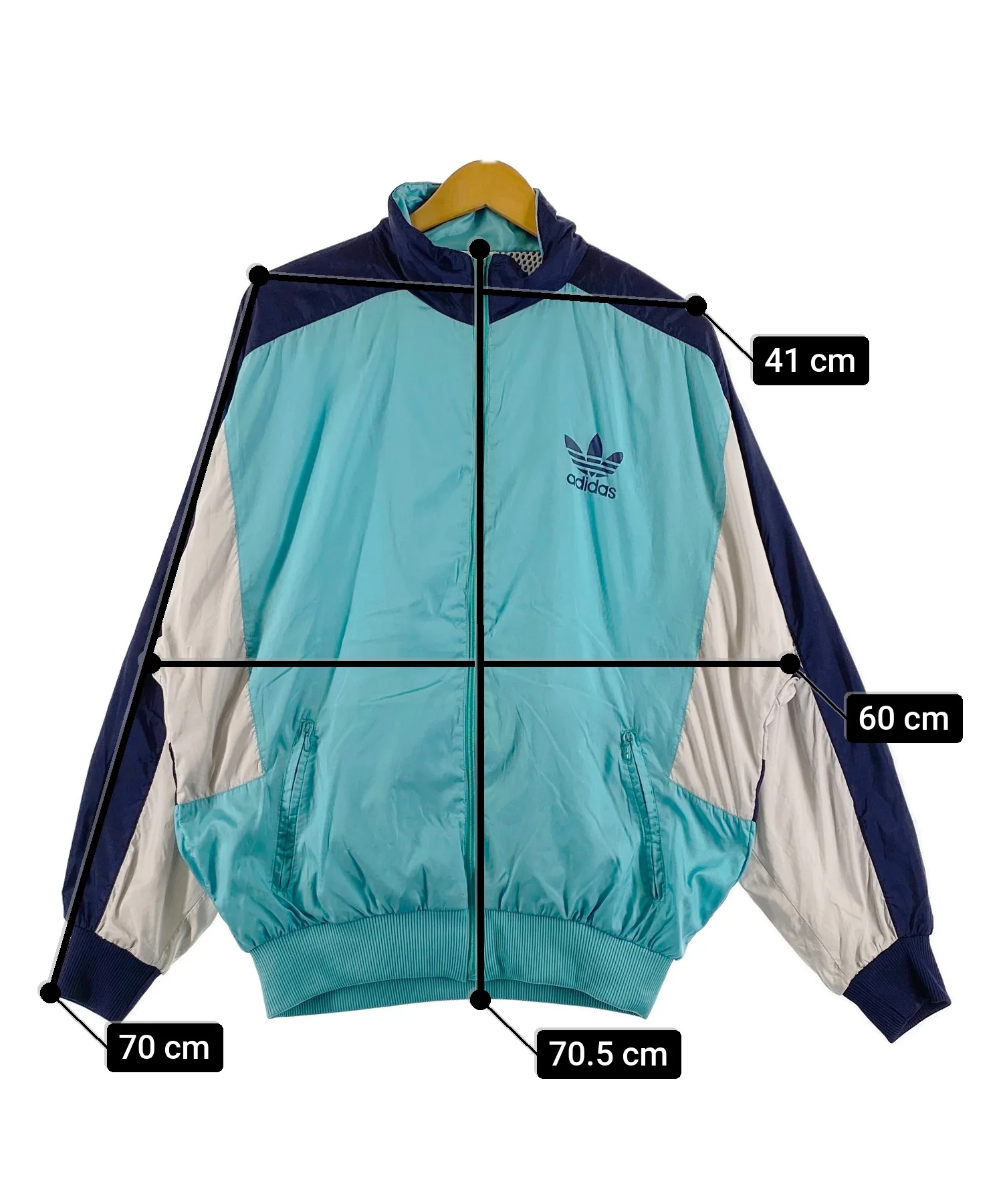 adidas ブランドナイロンジャケット - Image 7