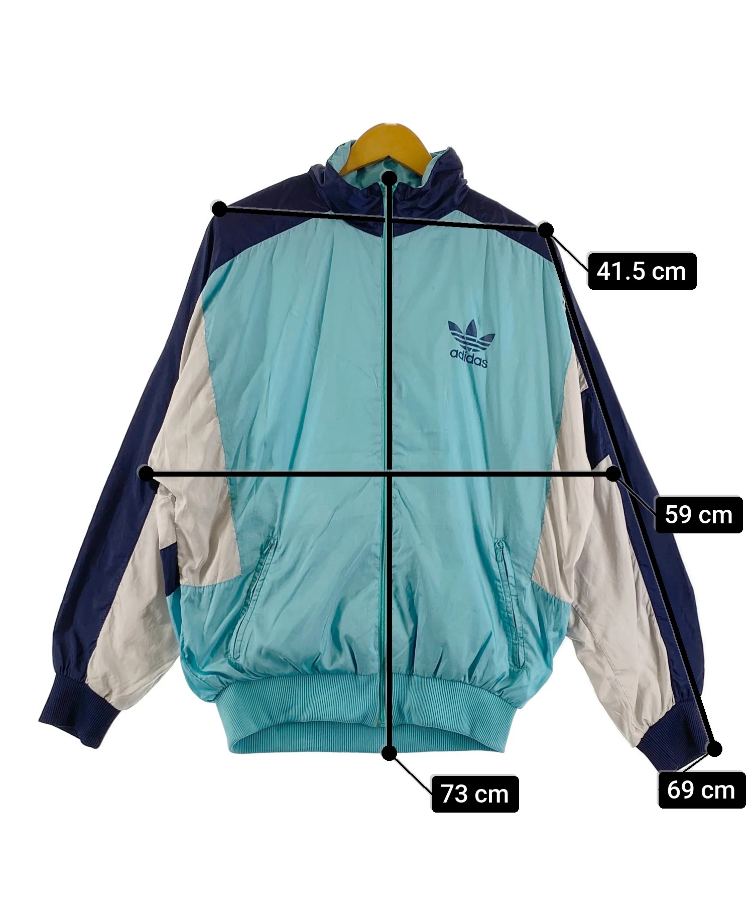 adidas ブランドナイロンジャケット - Image 6